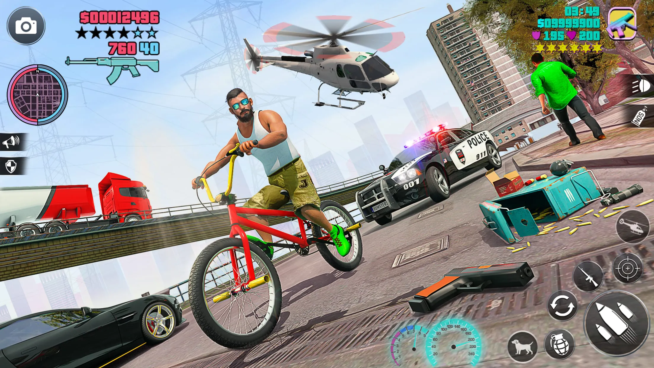 Grand Gangsters Crime City War