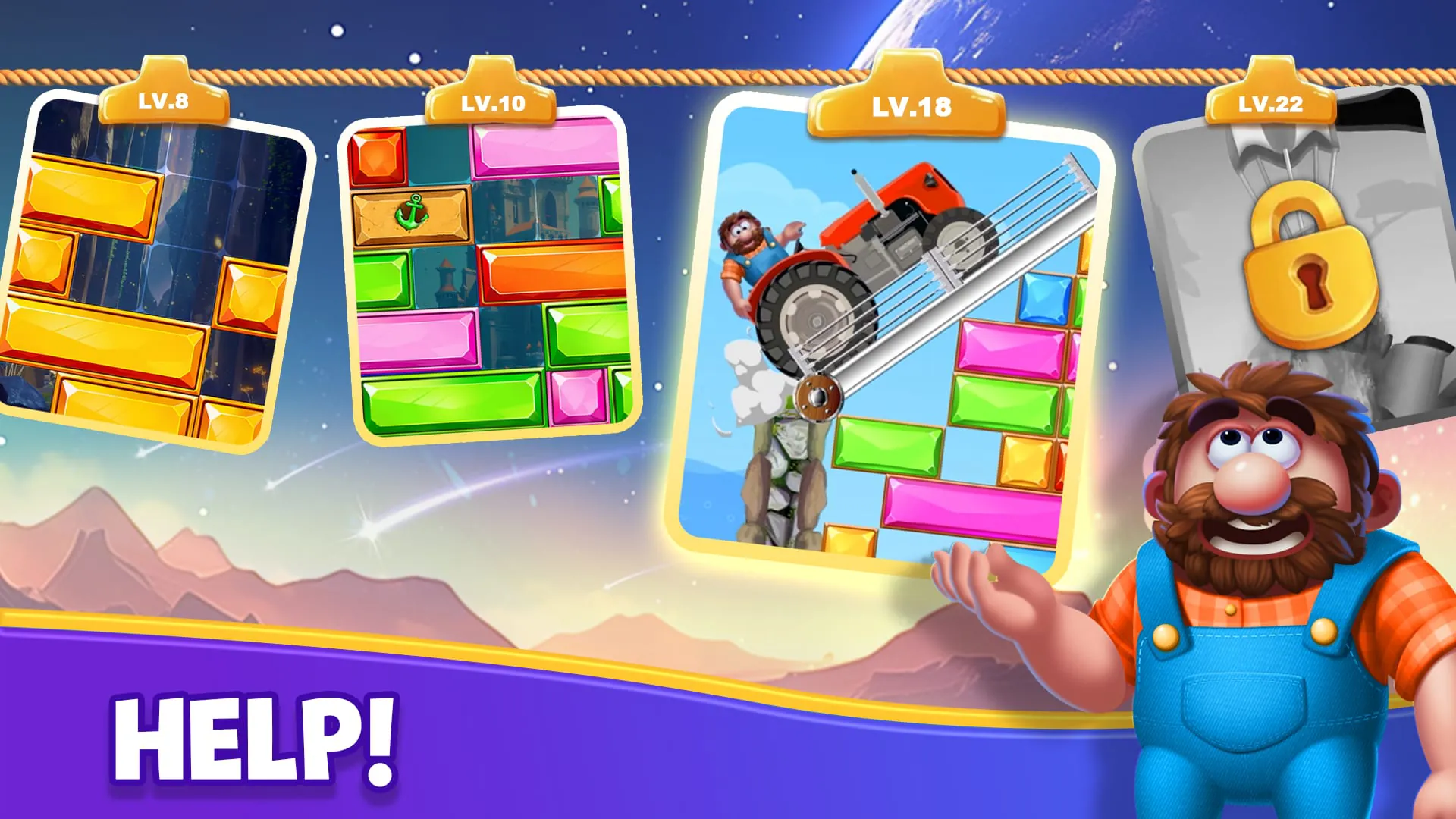 Jewel Sliding® - Block Puzzle