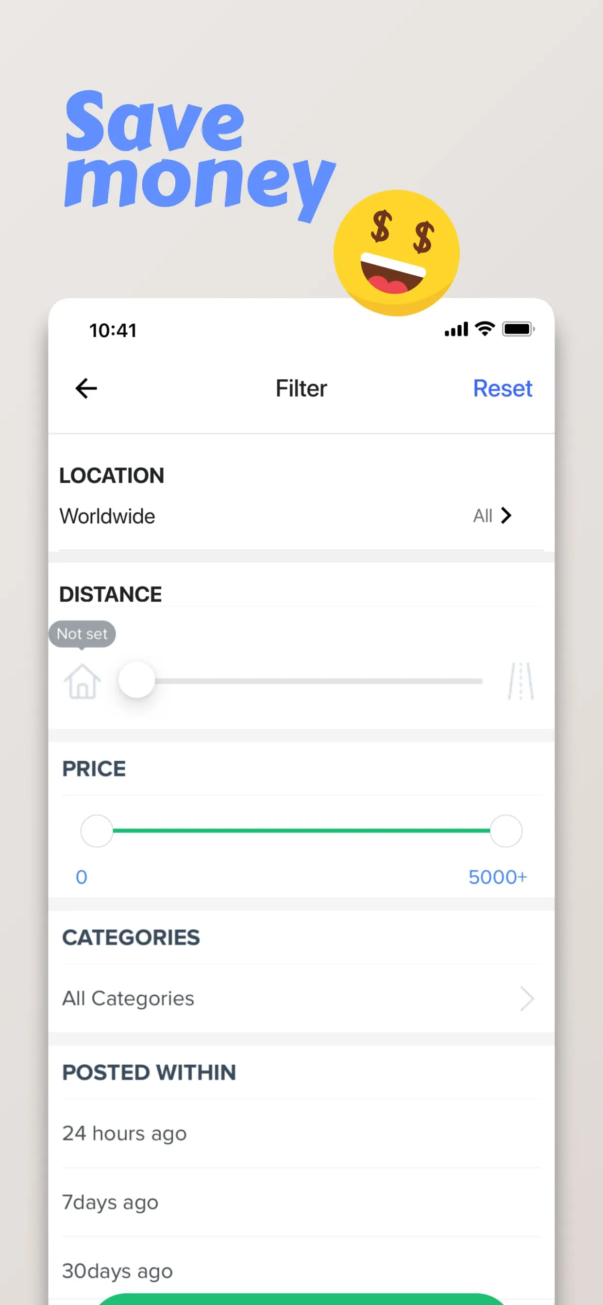 Buy and sell - Marketplace