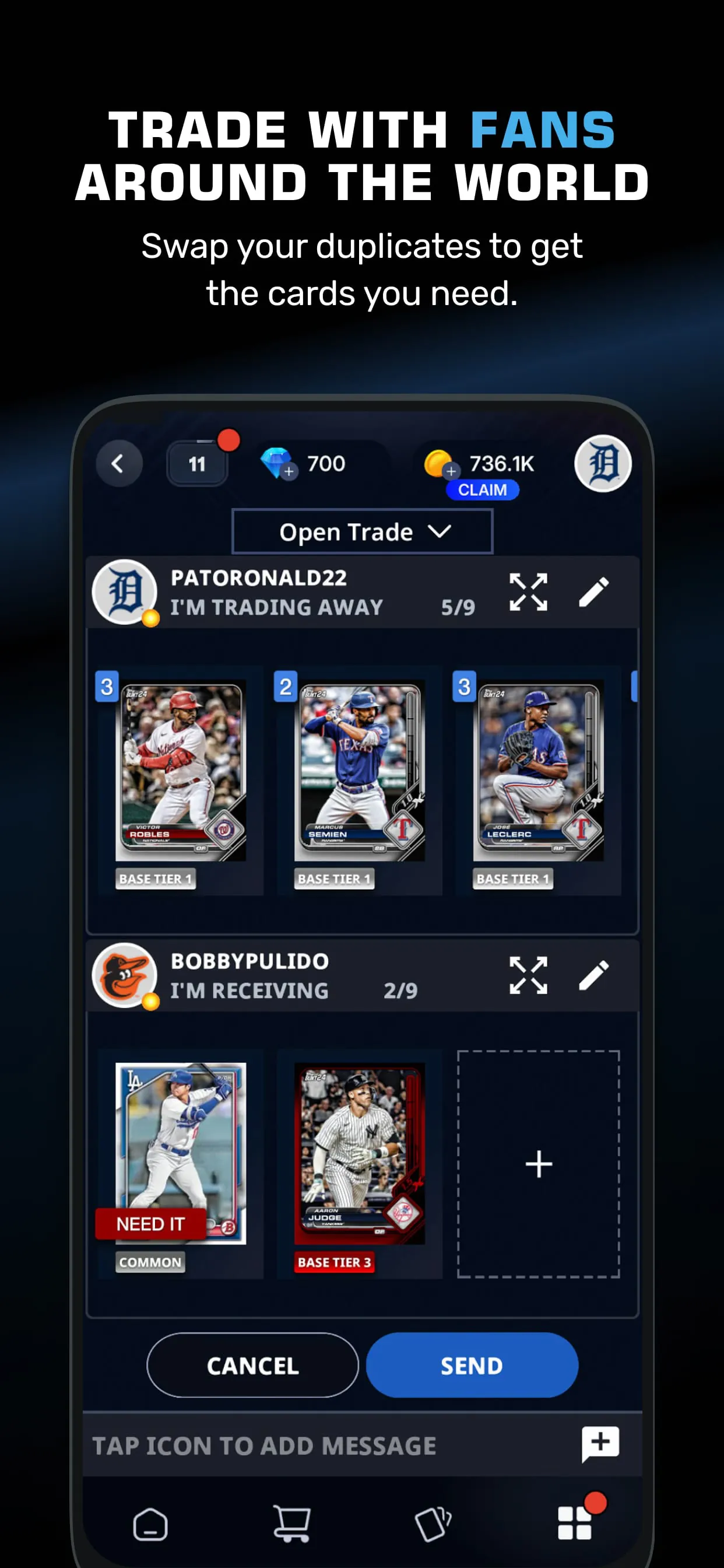 Topps® BUNT® MLB Card Trader