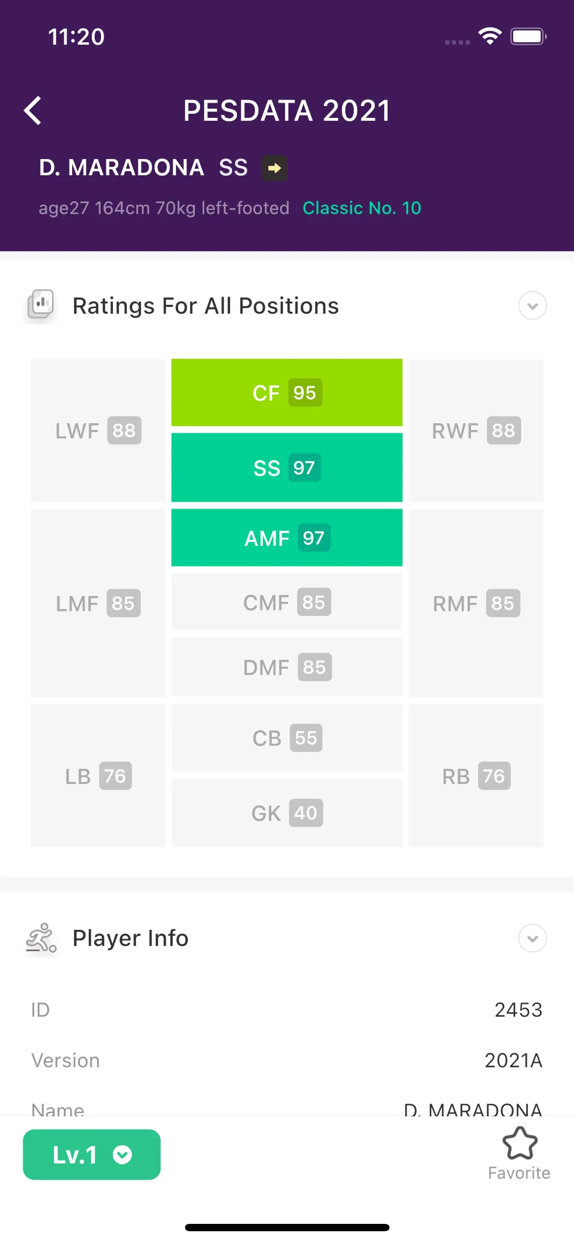 PESData - eFootballDB & PESDB