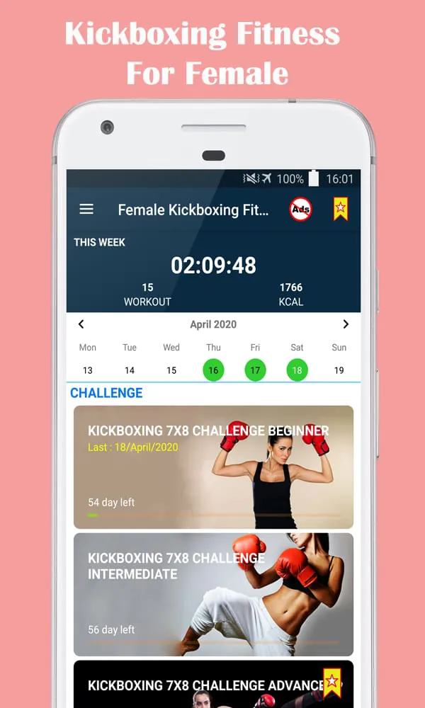Female Kickboxing Self Defense