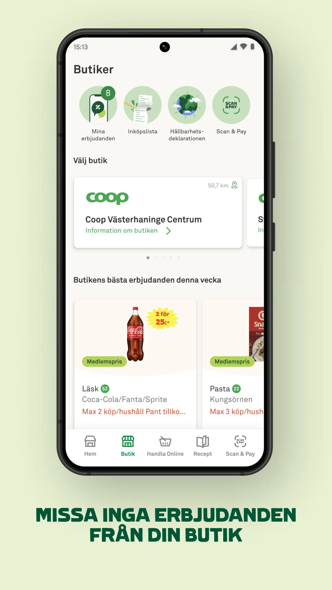 Coop | Mat Erbjudanden Medlem
