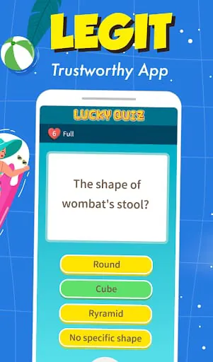 Fun trivia game - Lucky Quiz