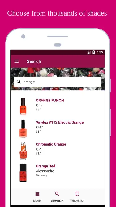 Lacquergram: for Nail Polish L