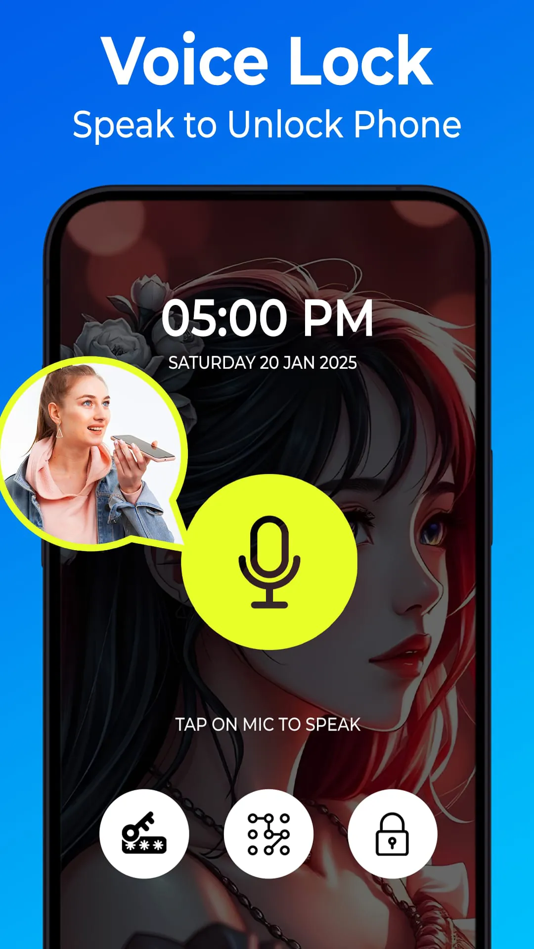 Pattern Lock Screen App