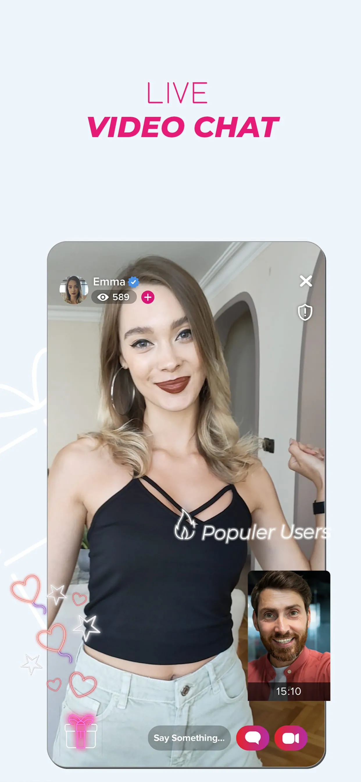 Cafe - Live video chat