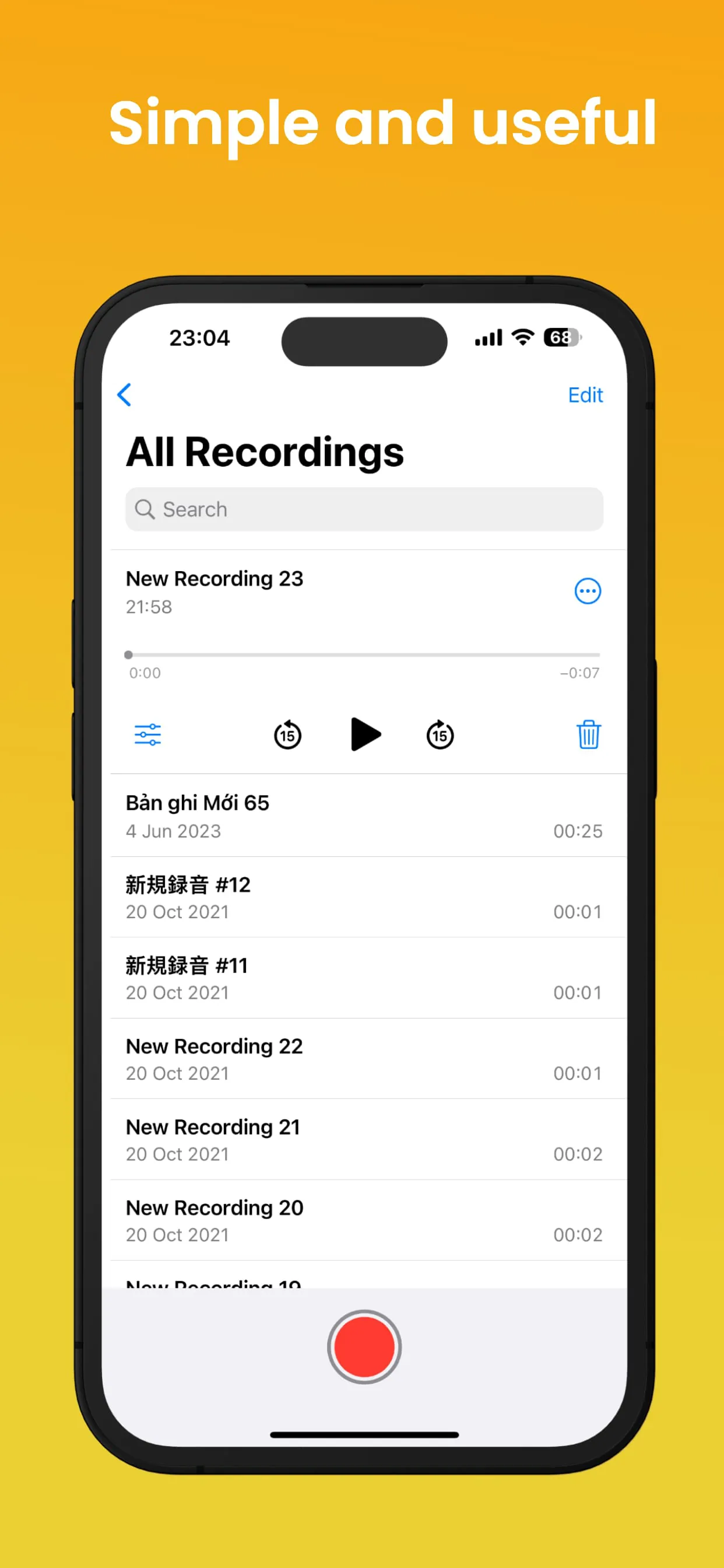 iVoice - OS 17 Voice Memos
