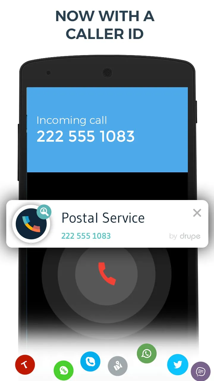Phone Dialer & Contacts: drupe