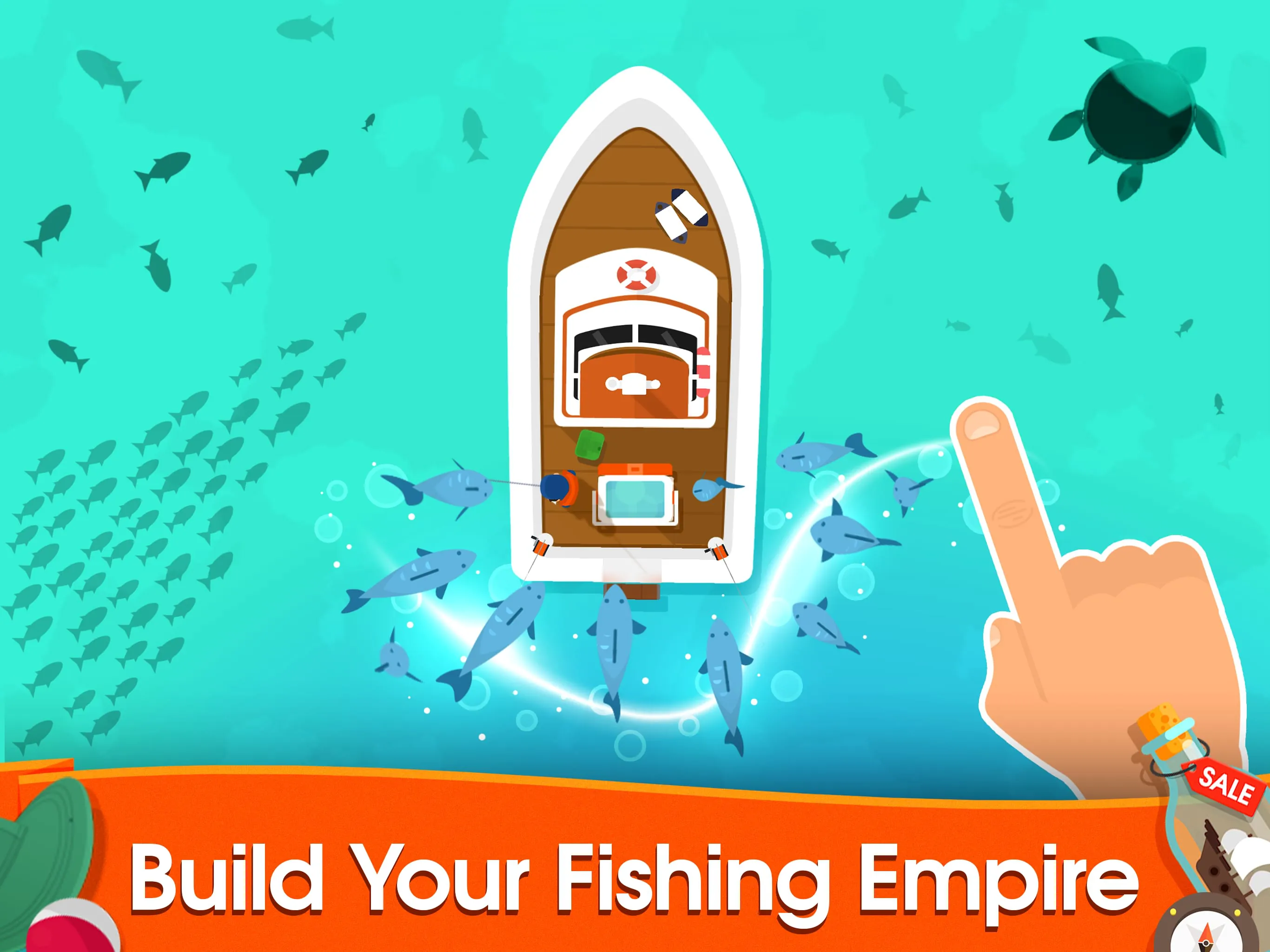 Hooked Inc: Fishing Games