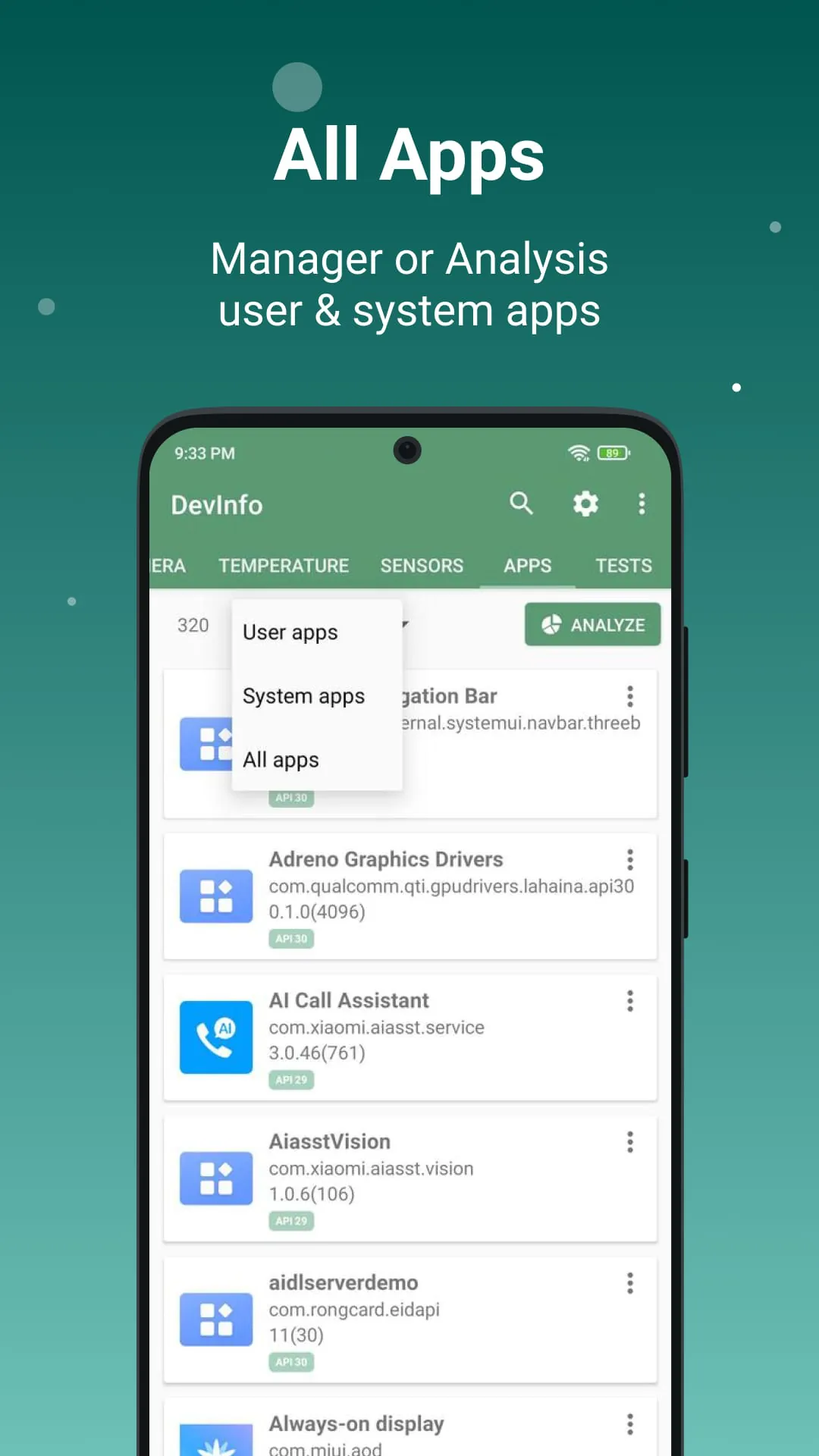Device Info: View phone info