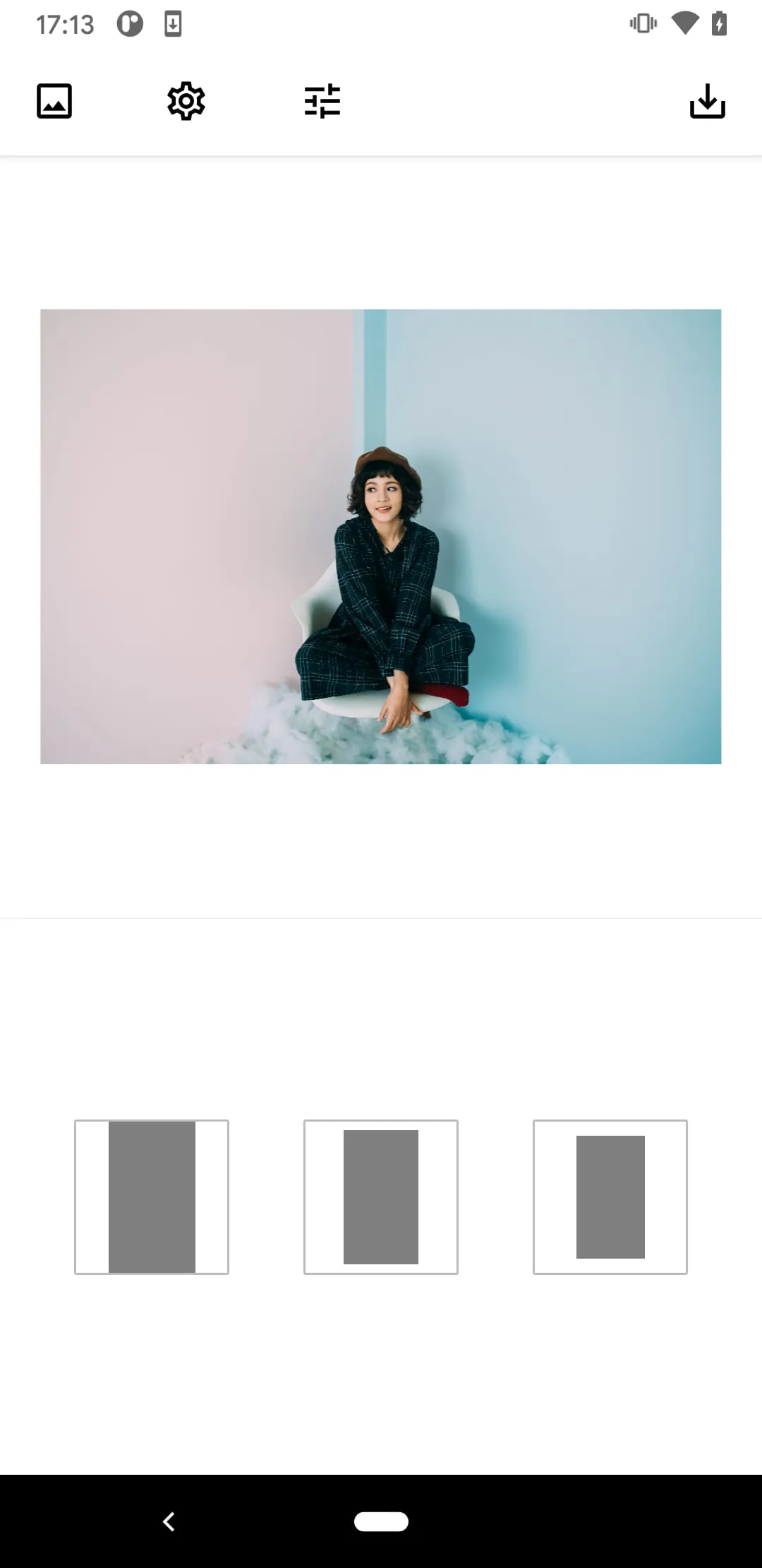 PicFitter instant frame edit