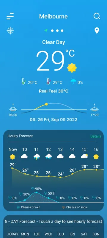 9Weather: Weather forecast