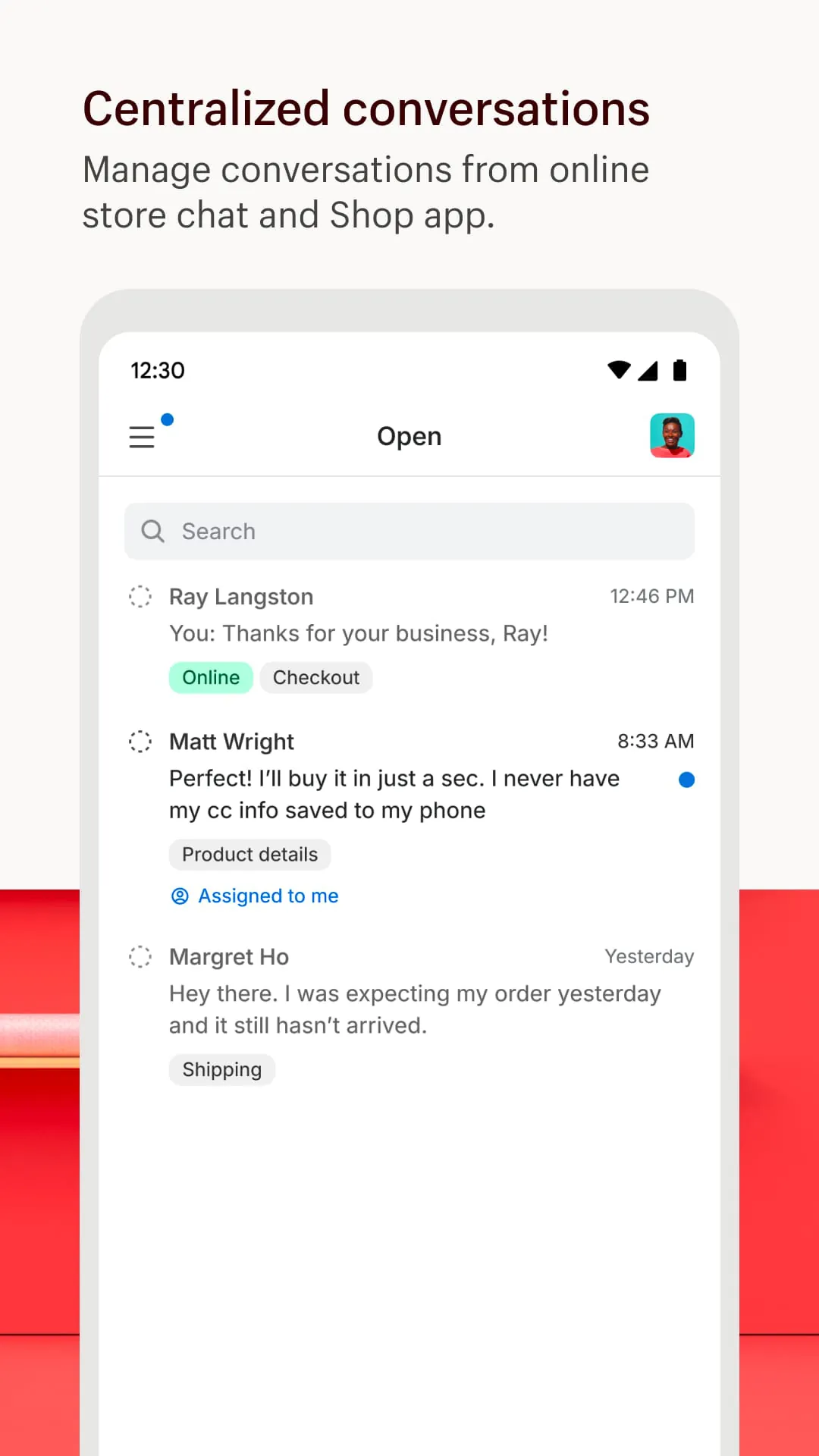 Shopify Inbox