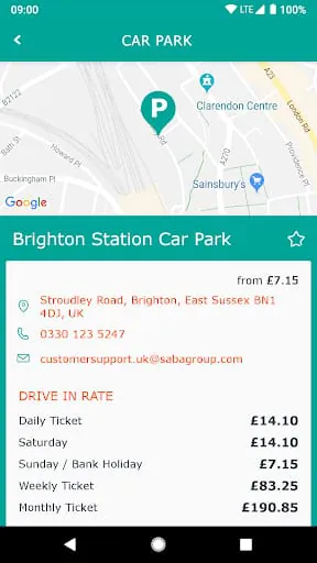 Saba Parking UK
