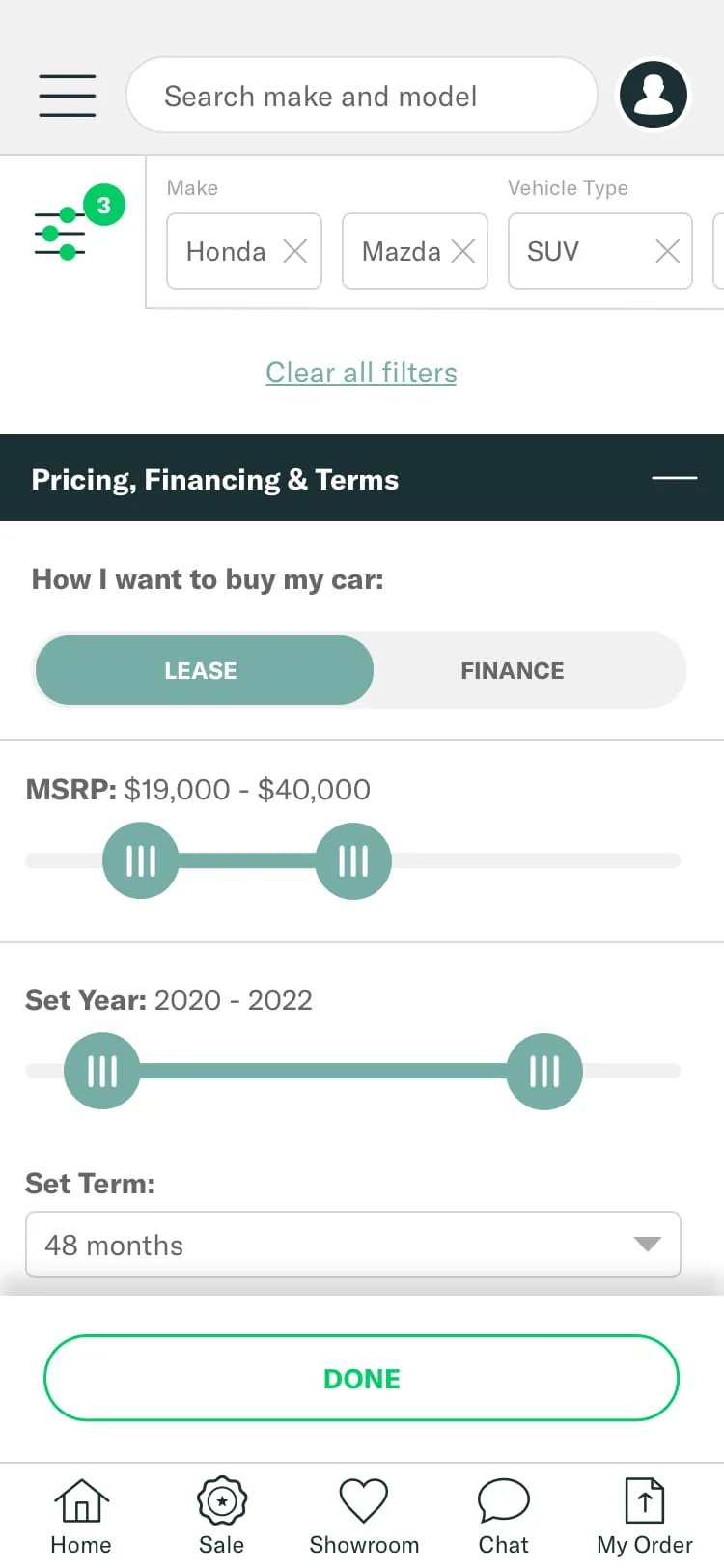 Rodo - Buy/Lease your next car