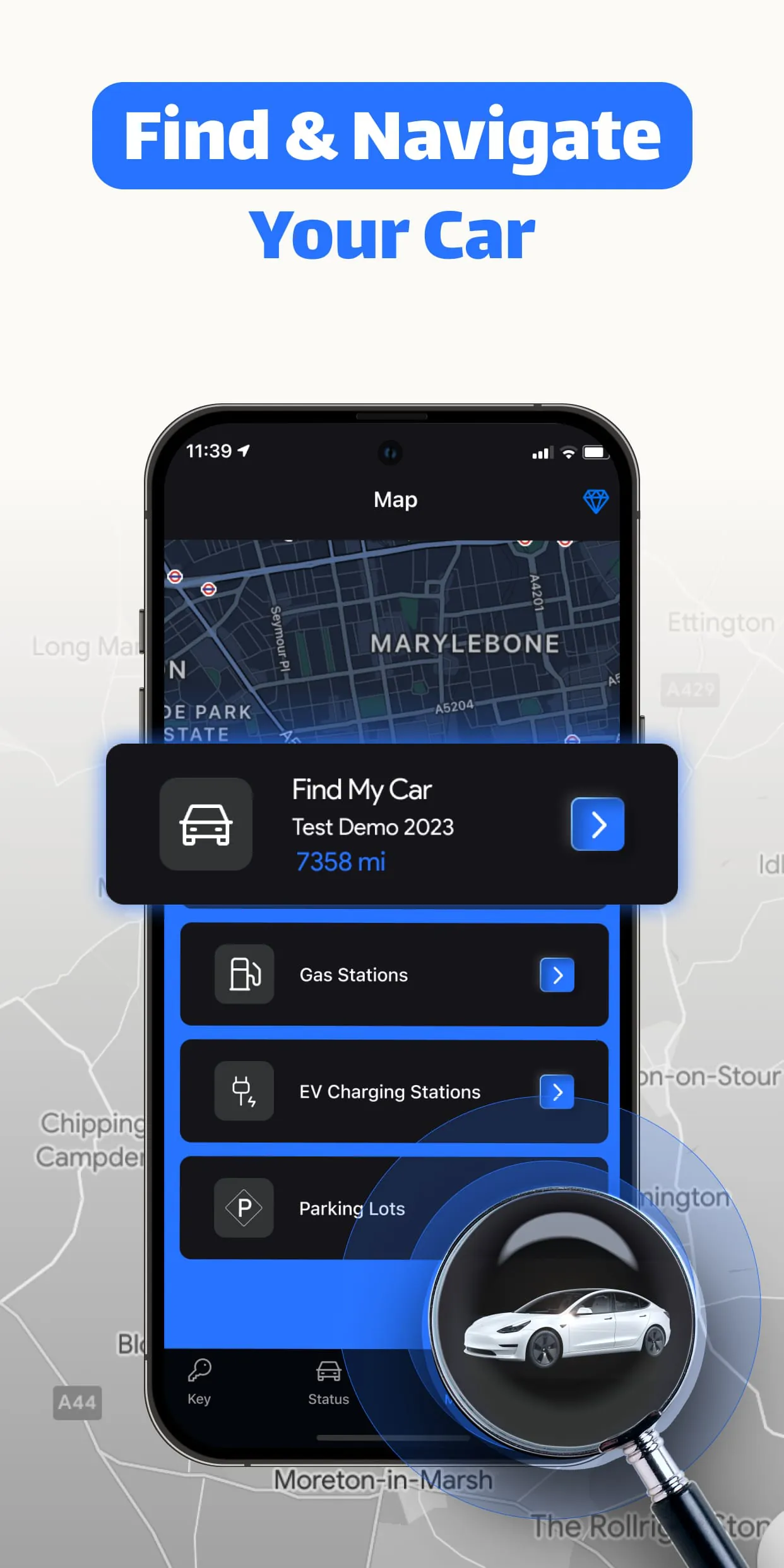 Car Key: Smart Car Remote Lock