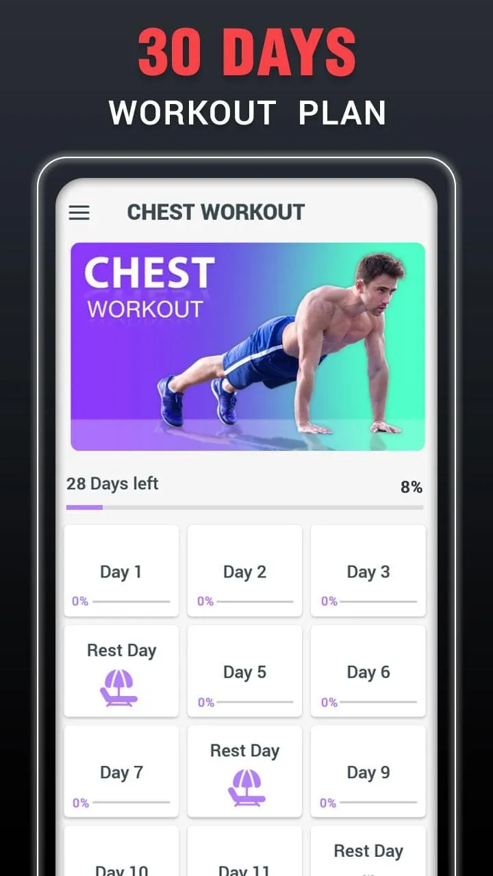 Chest Workouts for Men at Home