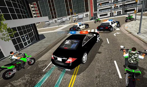 US President Security Car Game