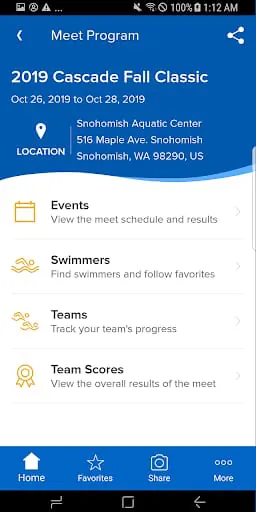 Meet Mobile: Swim
