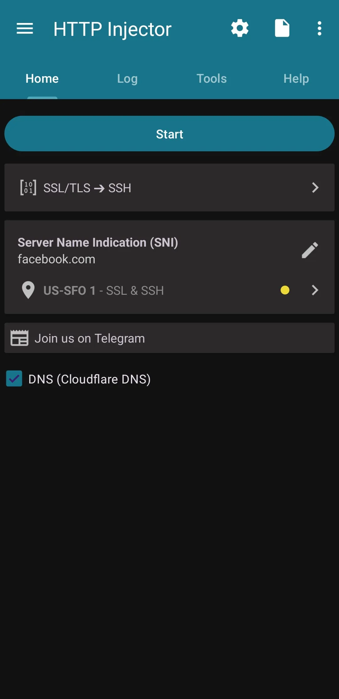HTTP Injector (SSH/UDP/DNS)VPN
