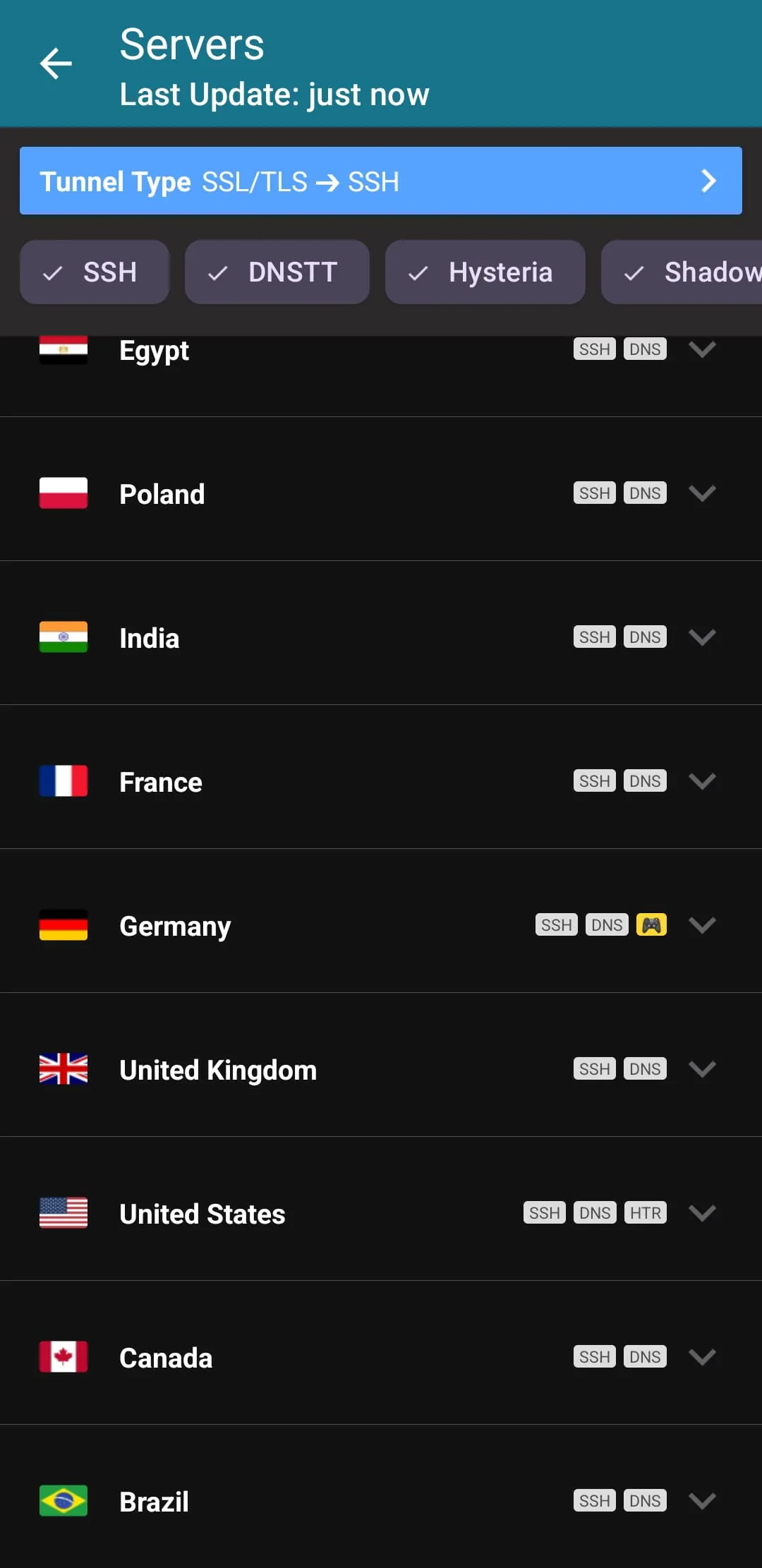 HTTP Injector (SSH/UDP/DNS)VPN