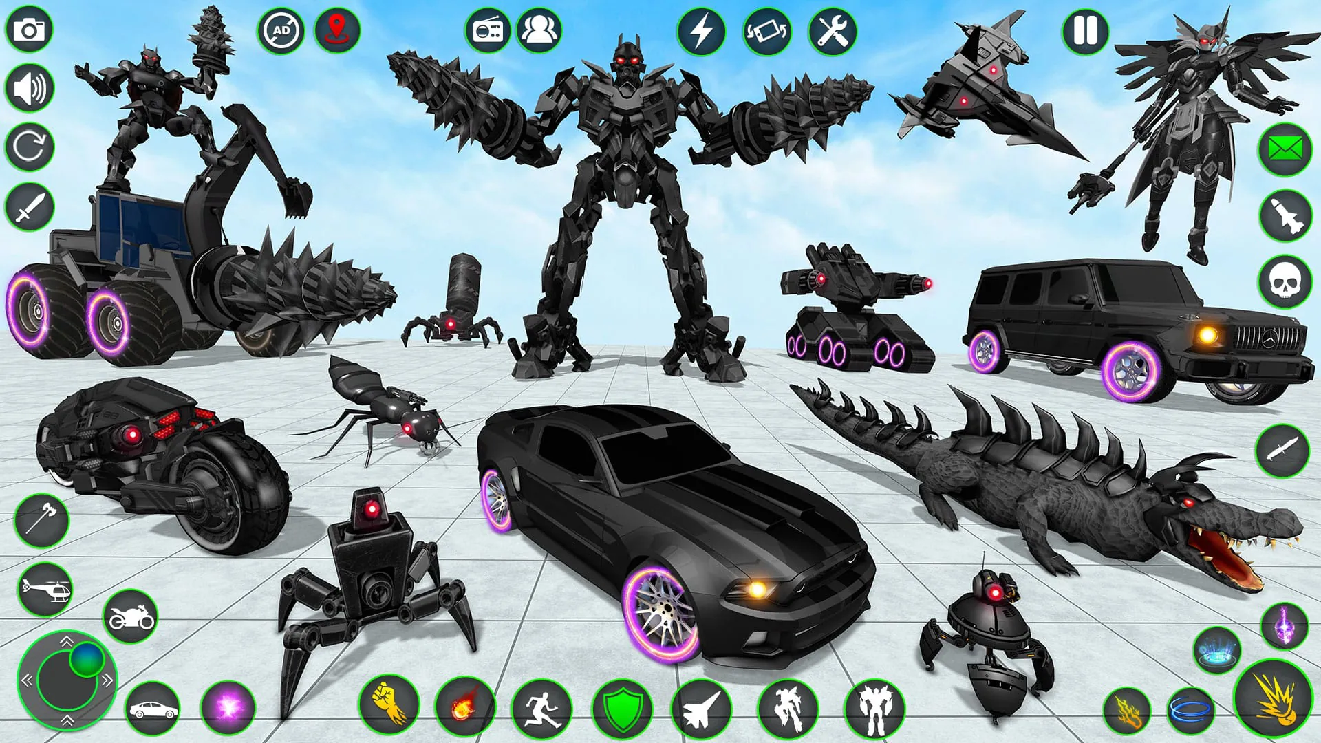 Air Robot Game - Flying Robot