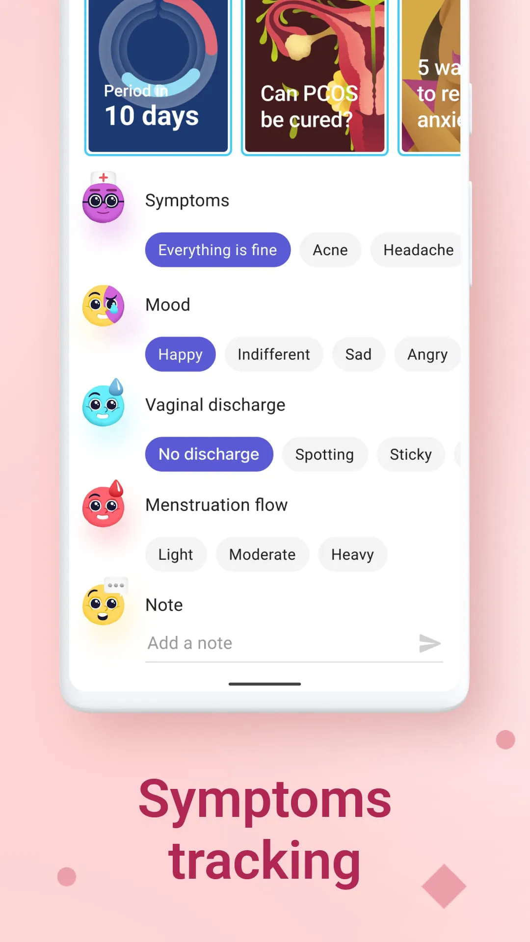 Clover-Period & Cycle Tracker