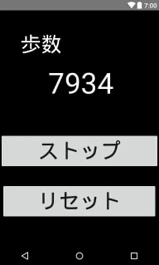 Big Char Pedometer