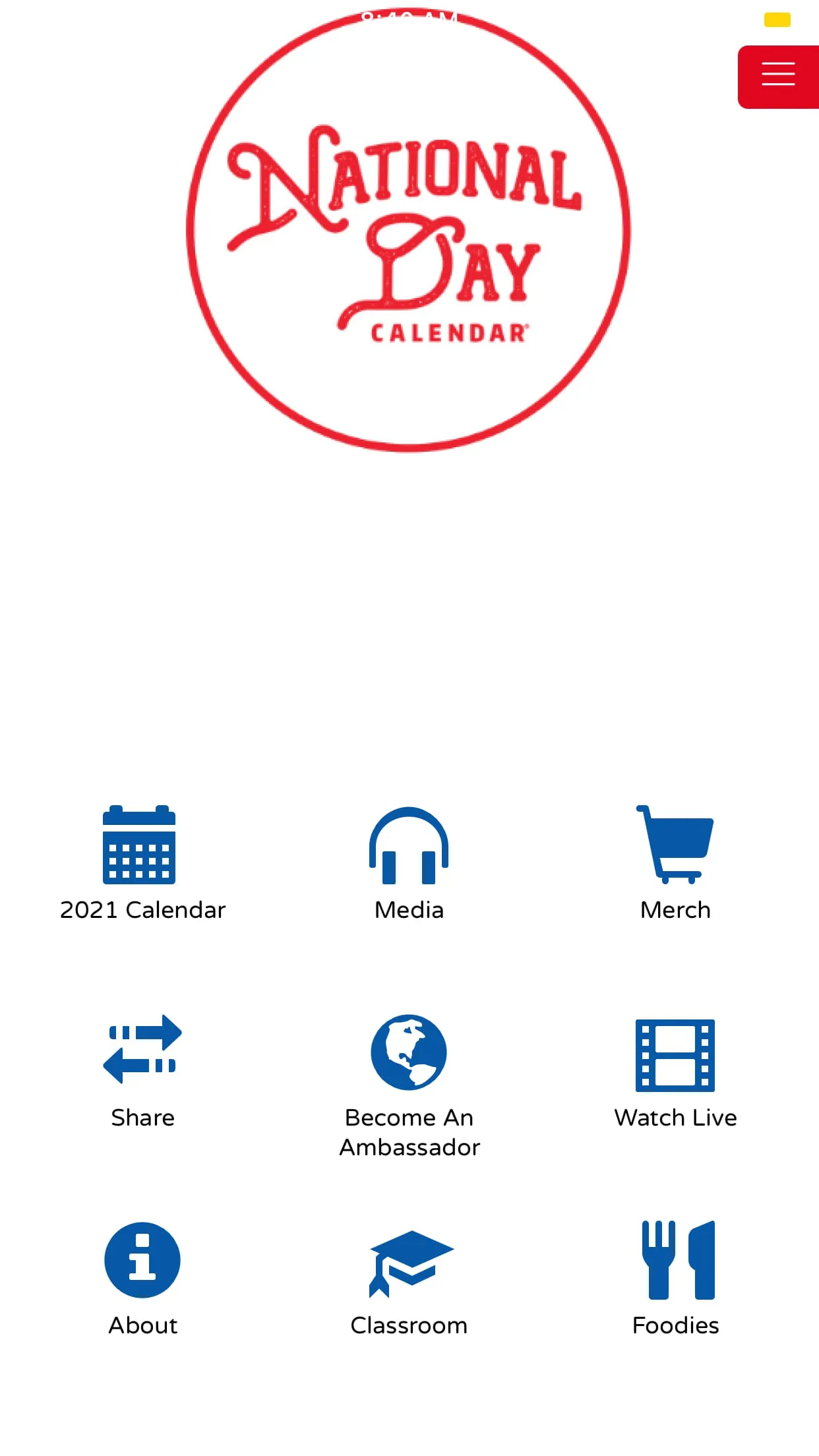 National Day Calendar