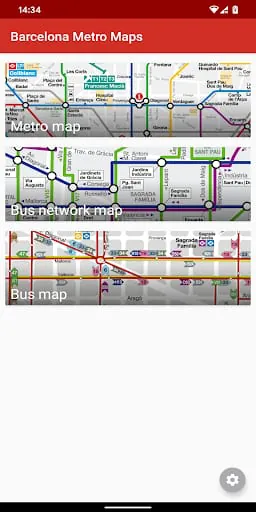 Barcelona Metro Map (Offline)
