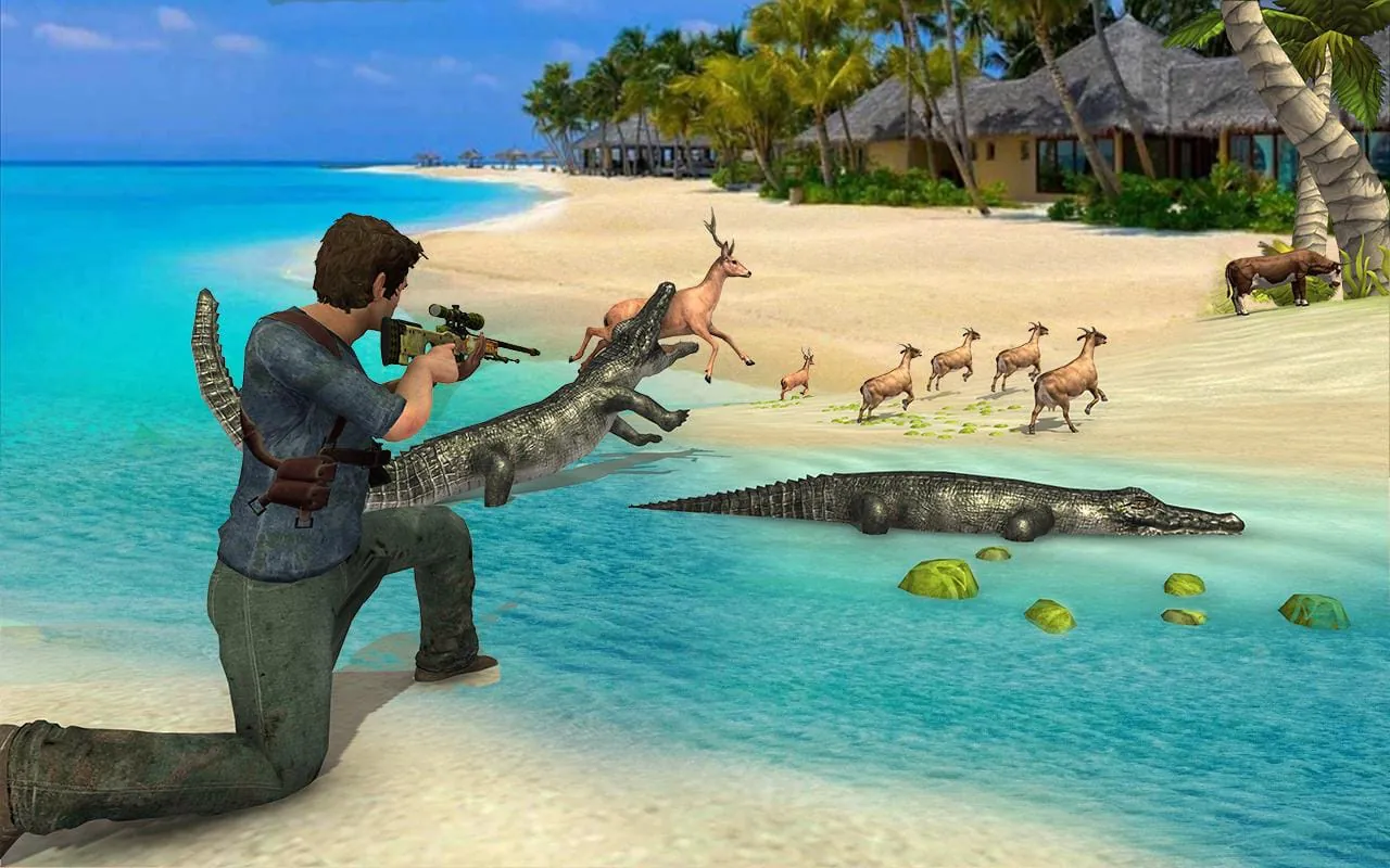 Hungry Crocodile 2 Shark Games