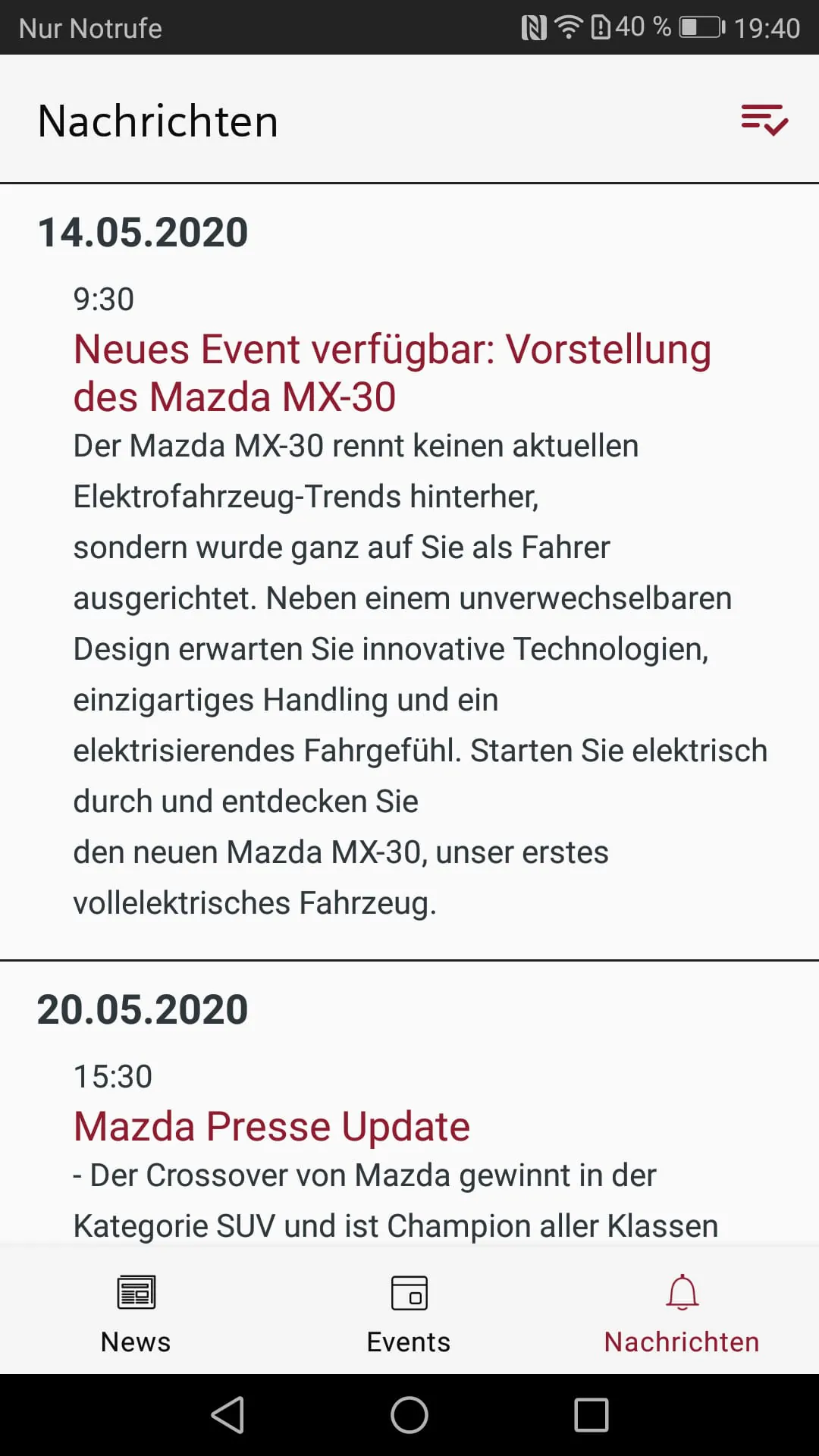 Mazda Media