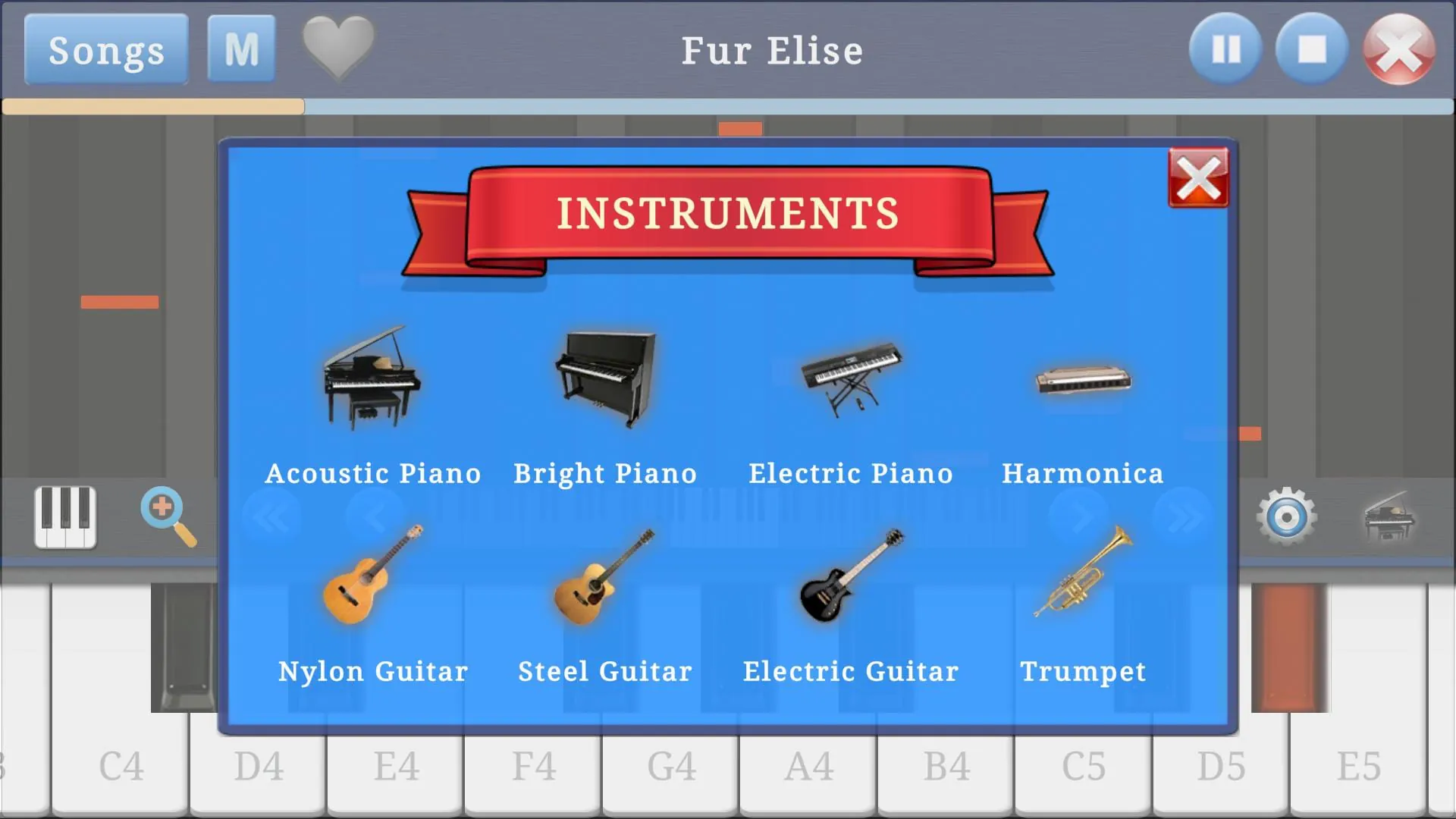 Piano Music & Songs