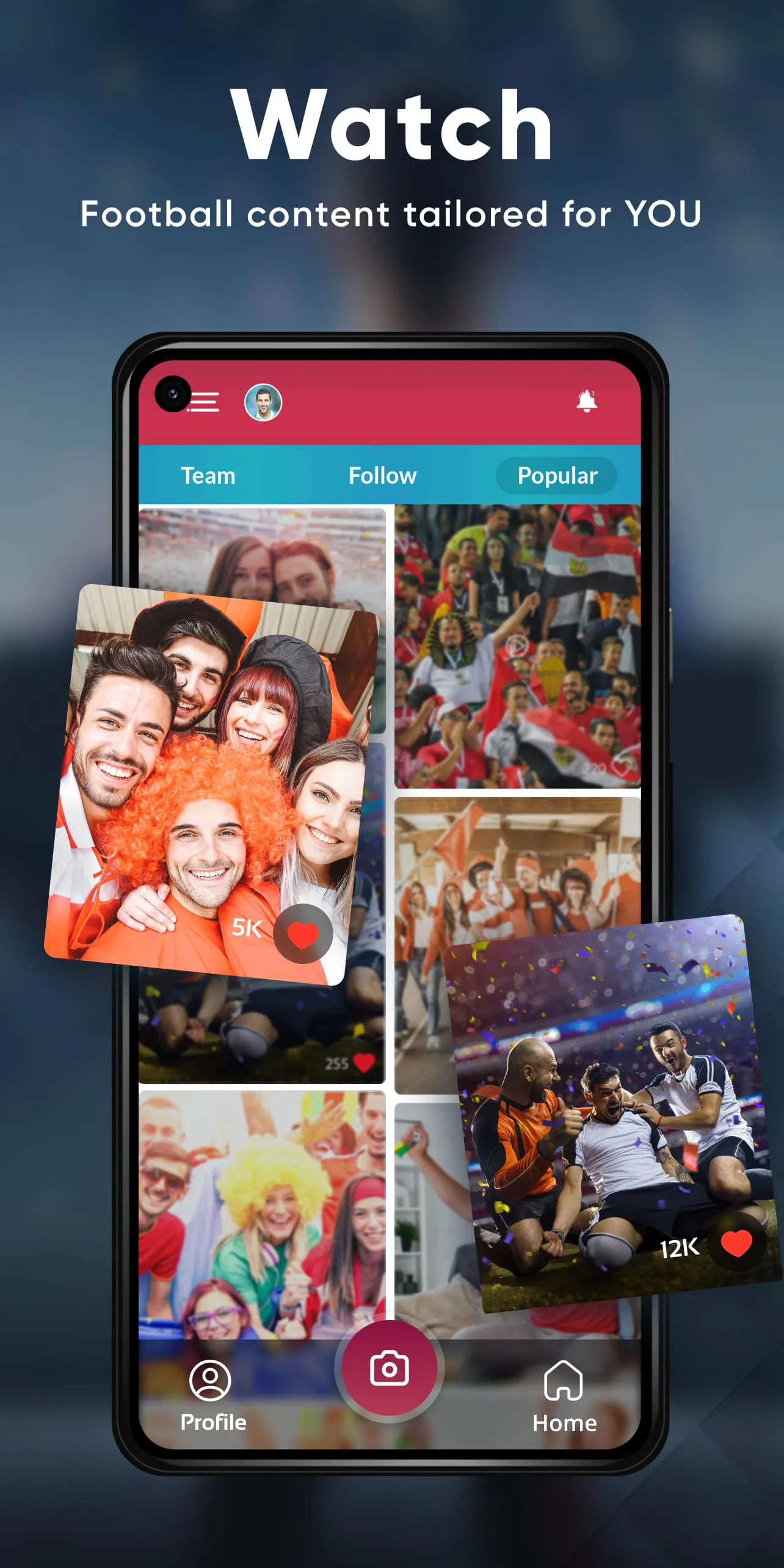 Fanera: Share Football and Win