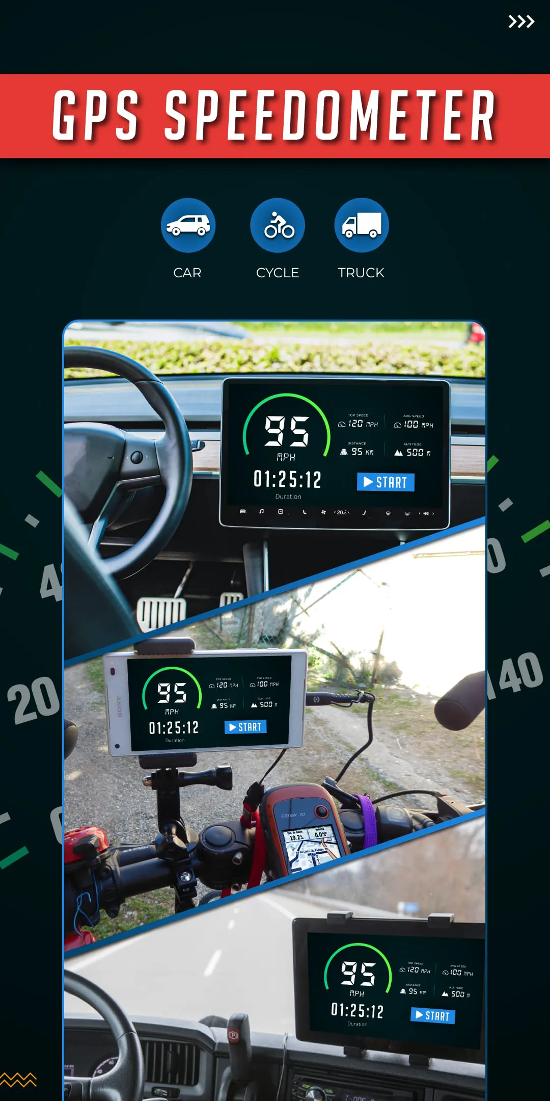 GPS Speedometer, Odometer