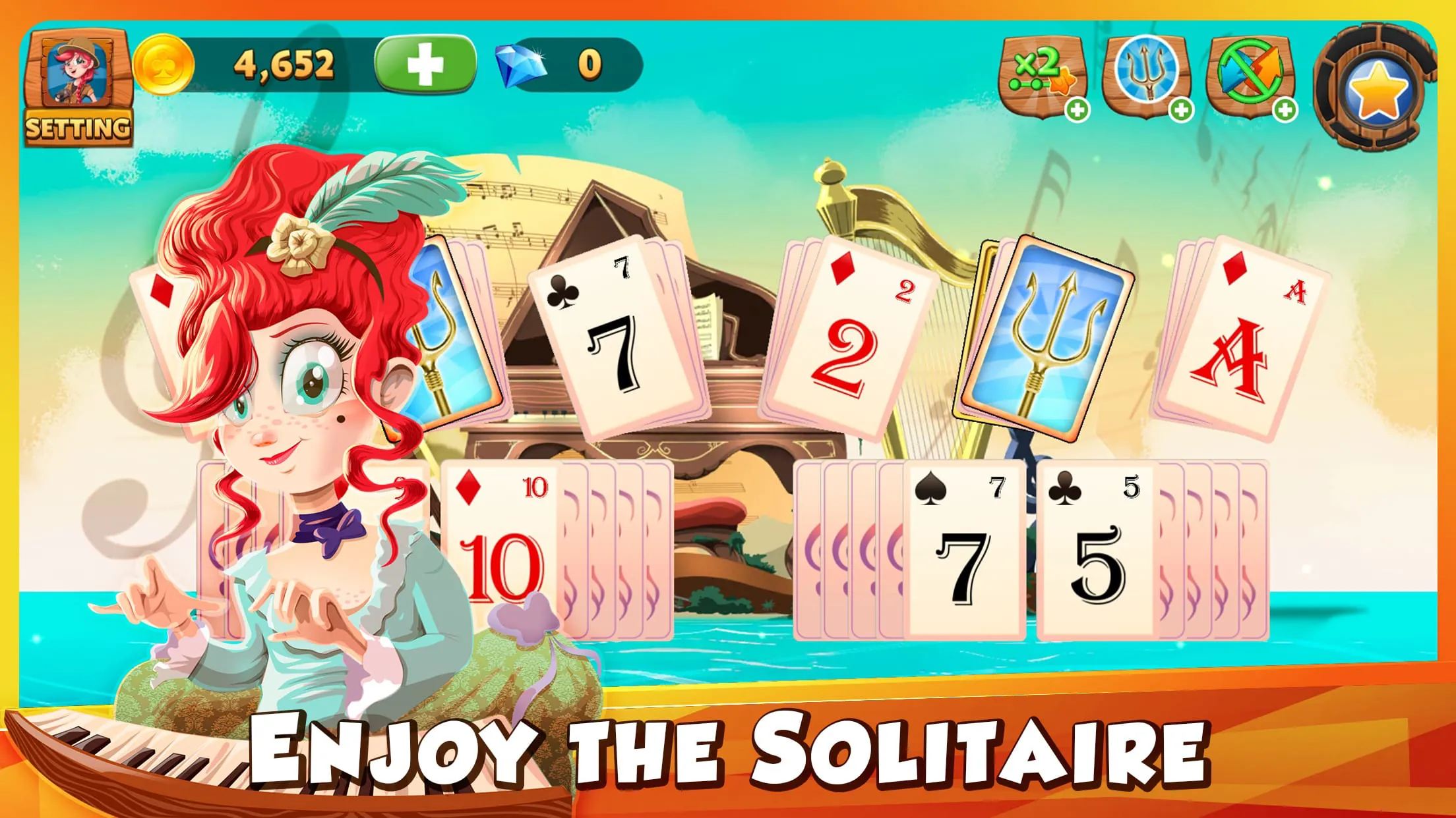 Solitaire Tripeaks Lost Worlds