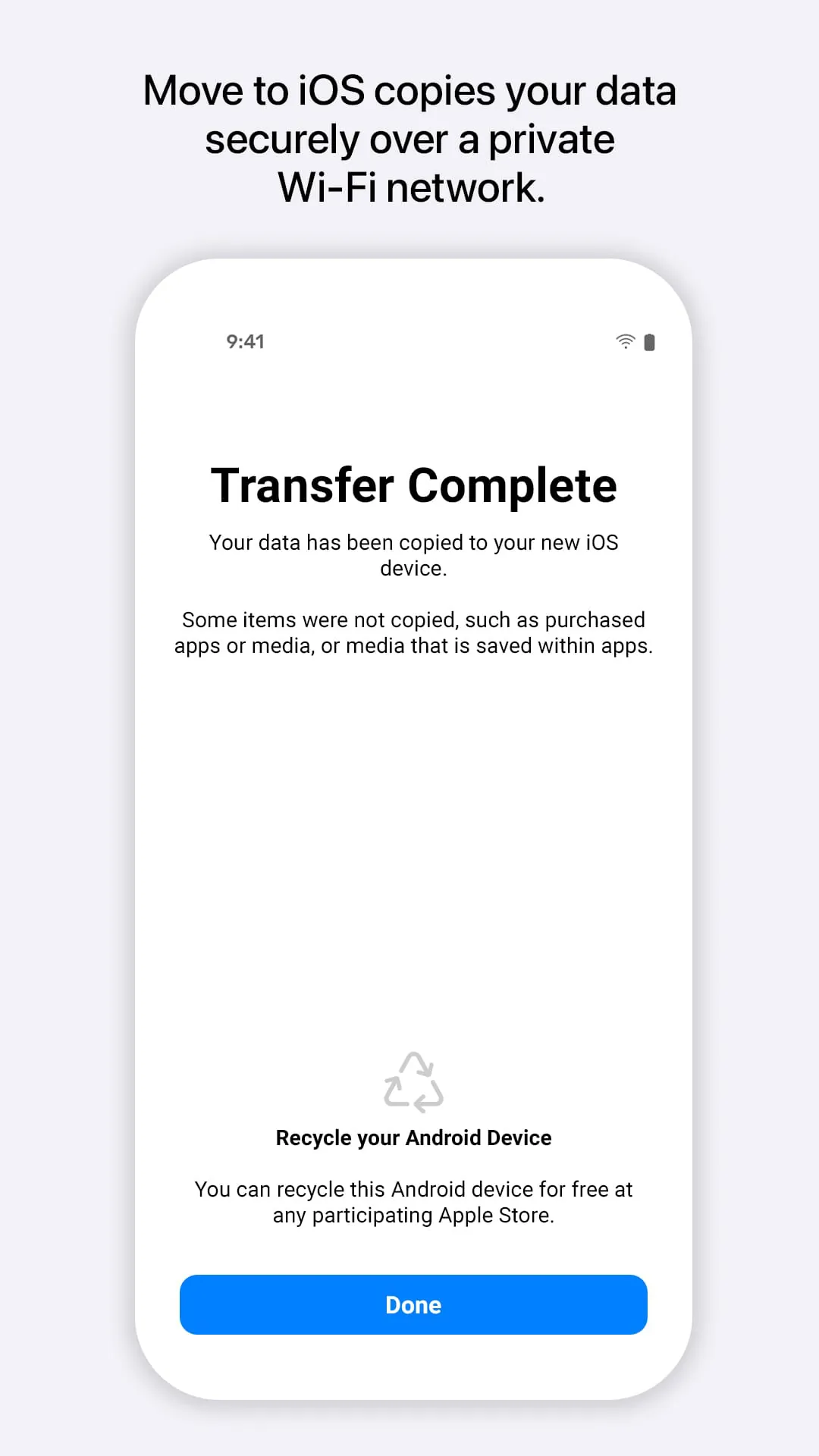 Move to iOS