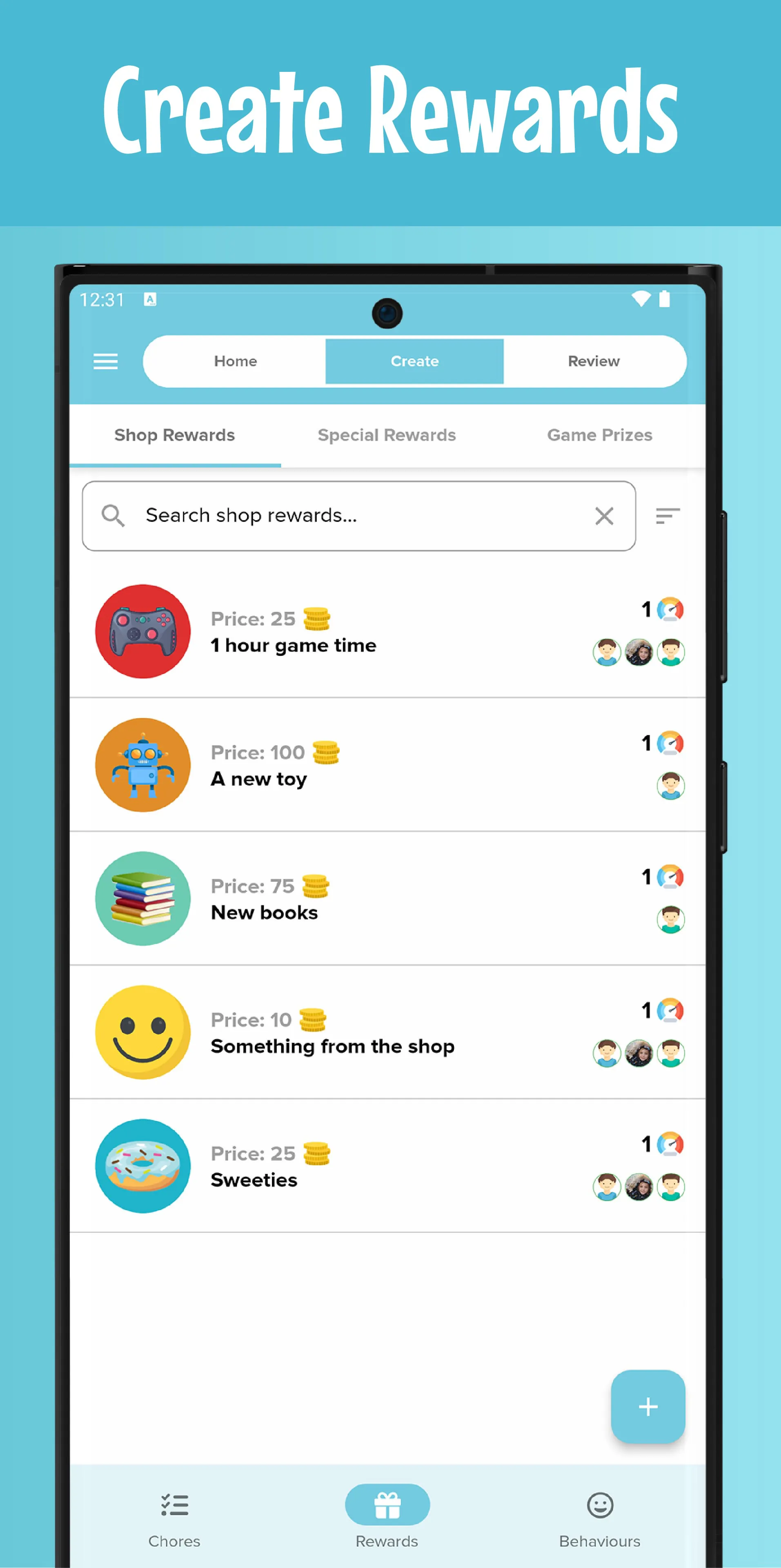 Chores 4 Rewards