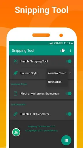 Snipping tool - Screenshot