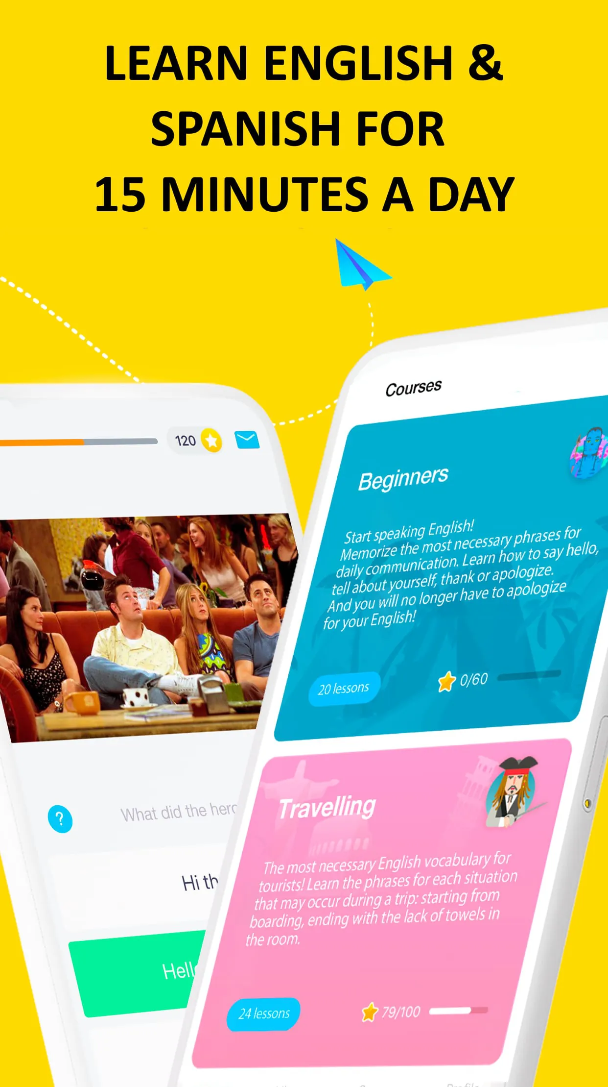EWA: Learn English & Spanish
