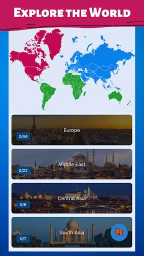 All Countries - World Map