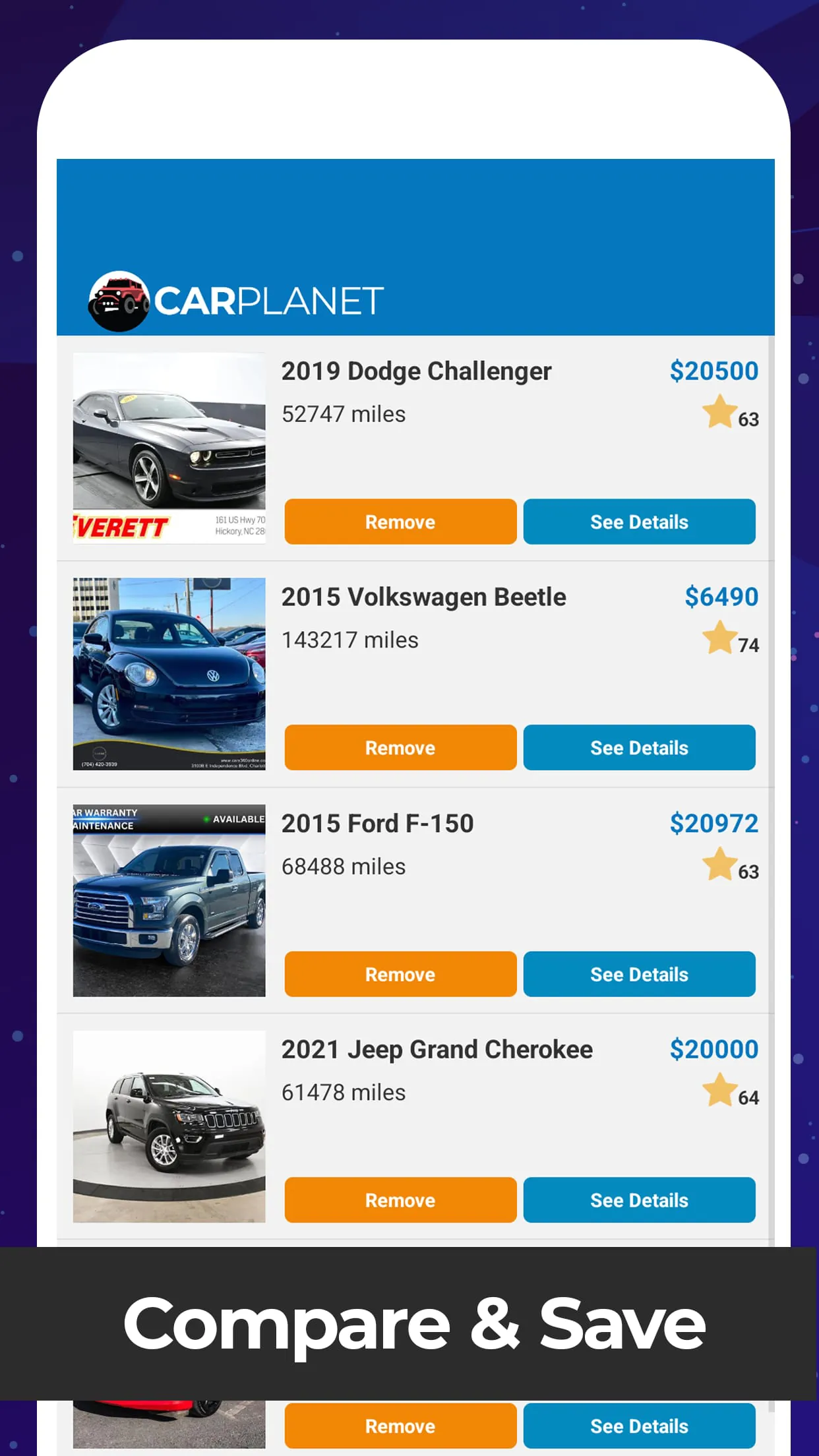 Used Car Search