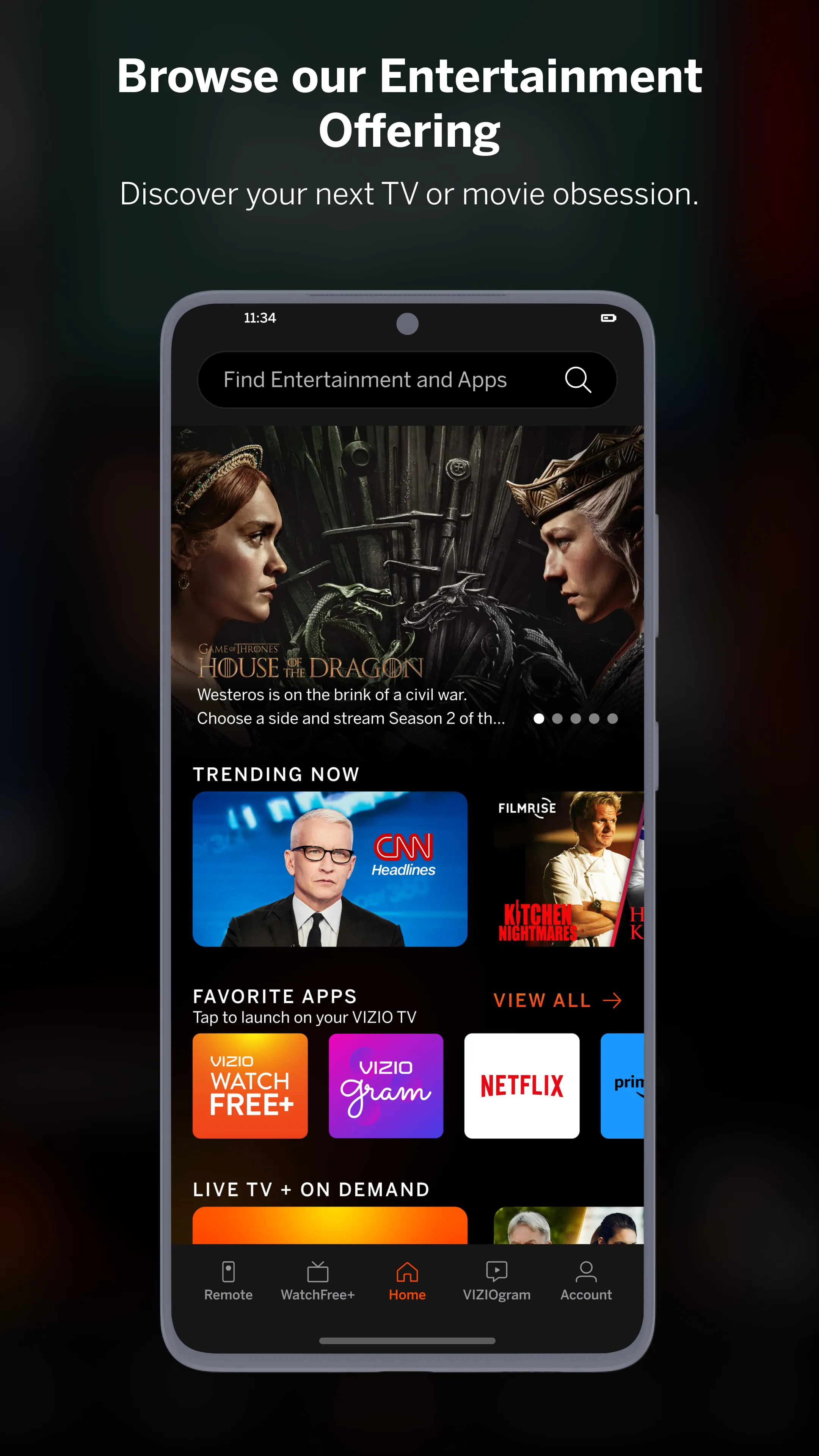VIZIO | WatchFree+