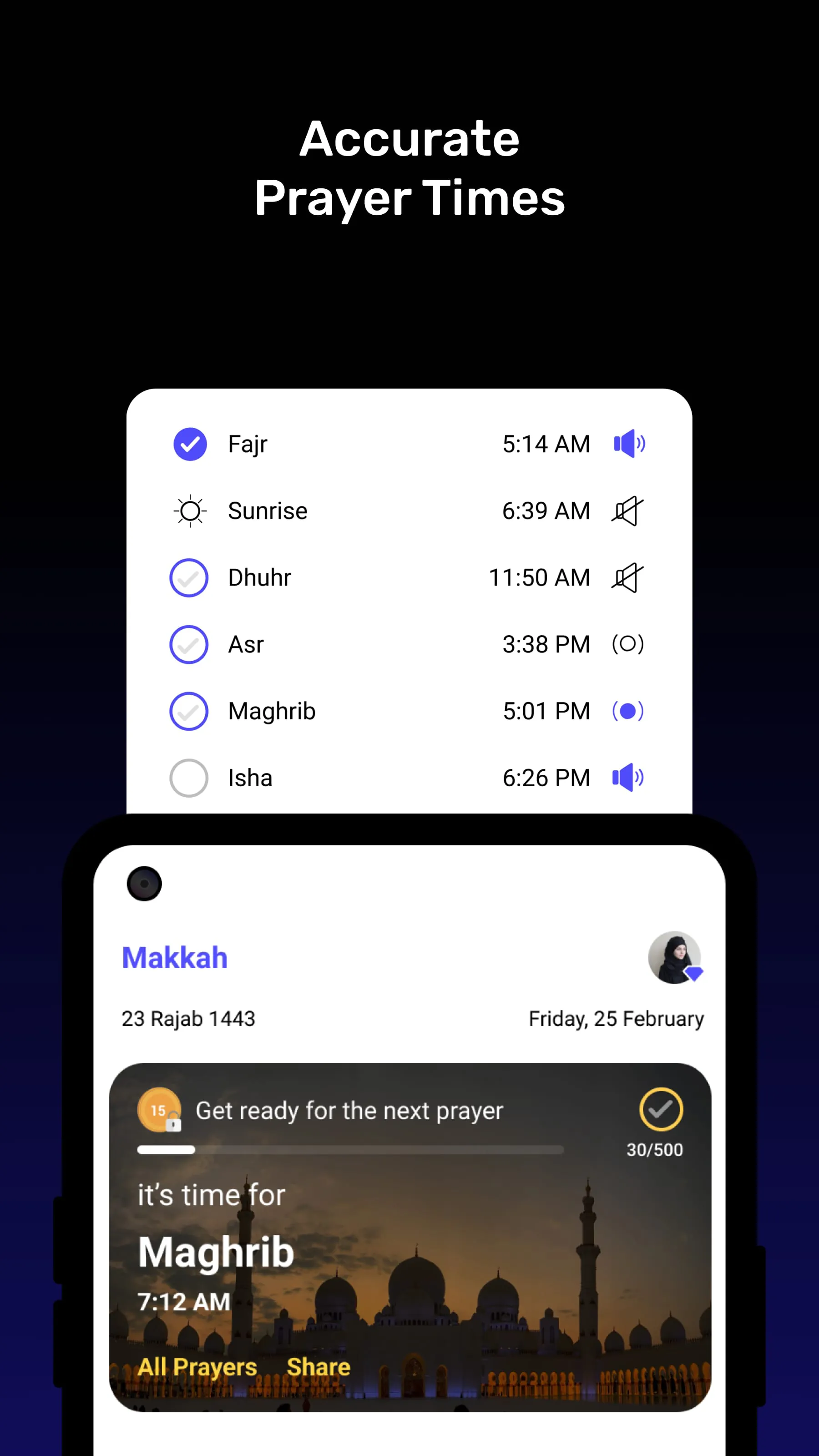 Athan: Prayer Times & Al Quran