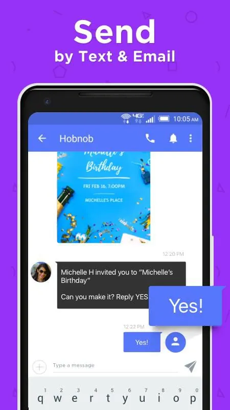 Hobnob - Invitation Card Maker
