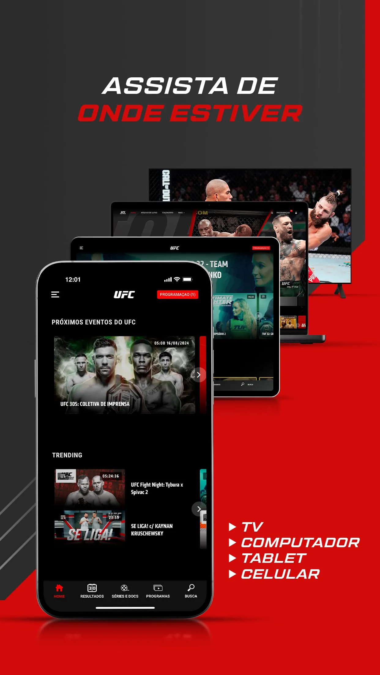 UFC Fight Pass - MMA ao vivo
