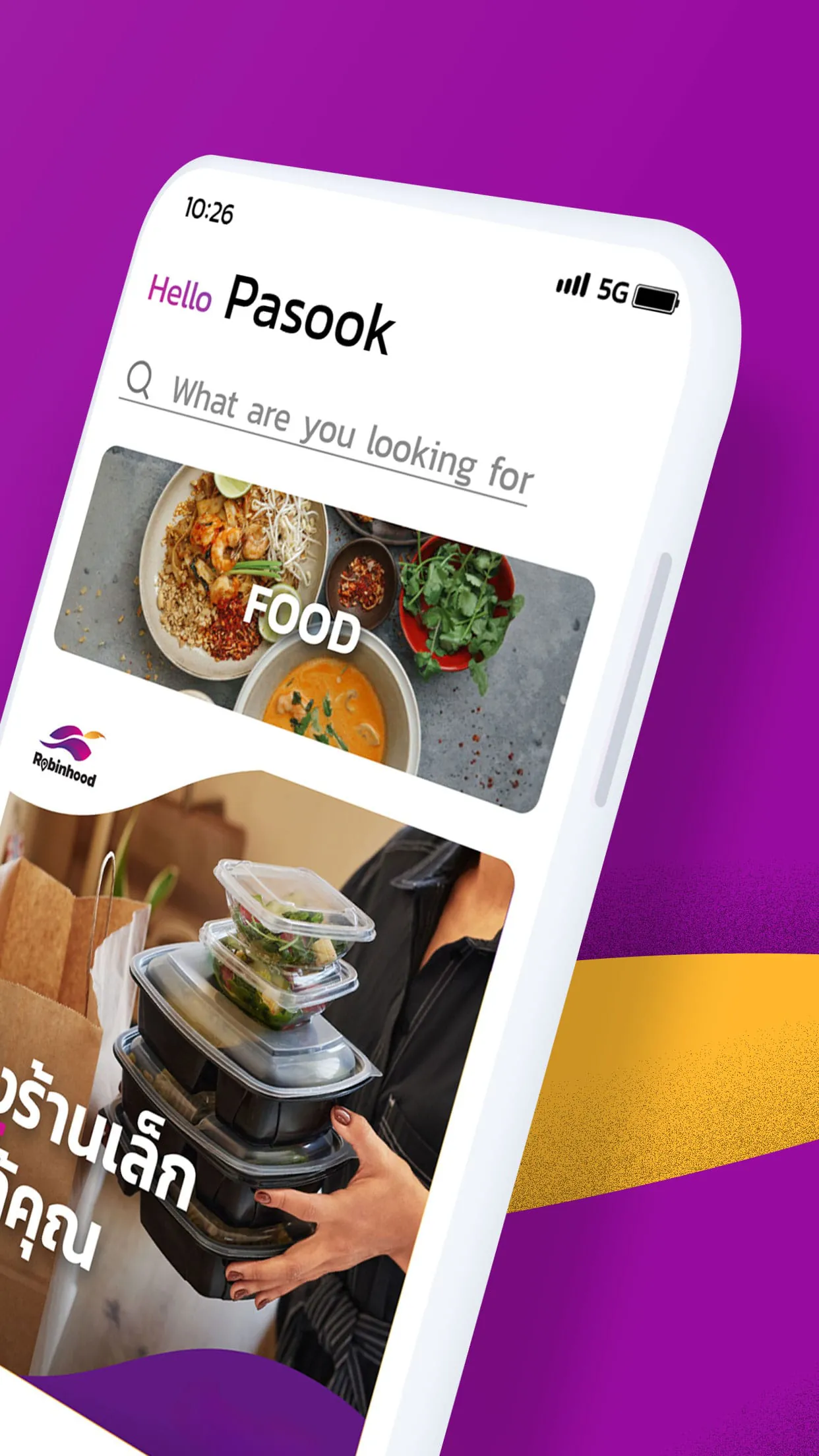 Robinhood - Food Delivery App
