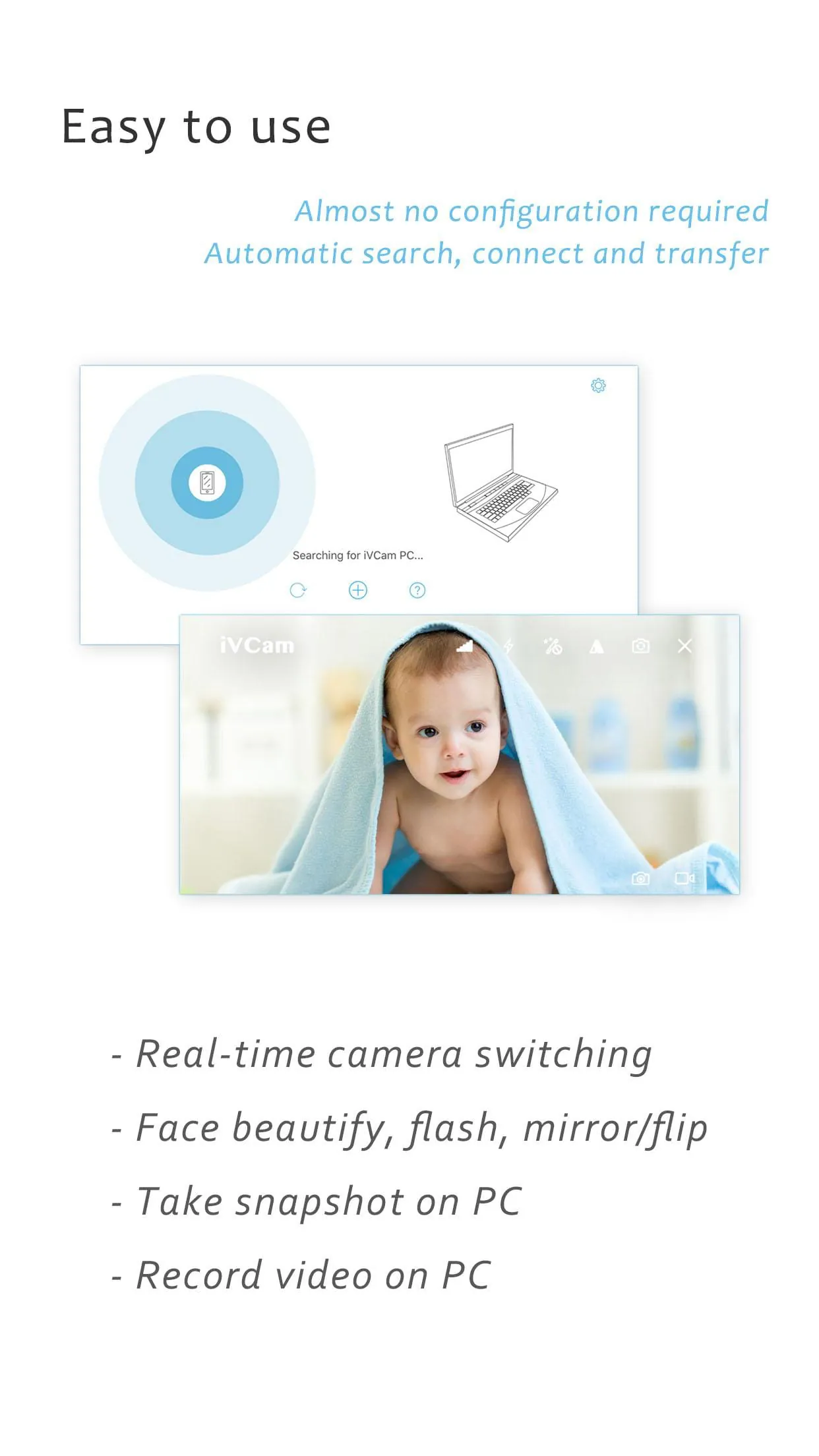 iVCam Webcam