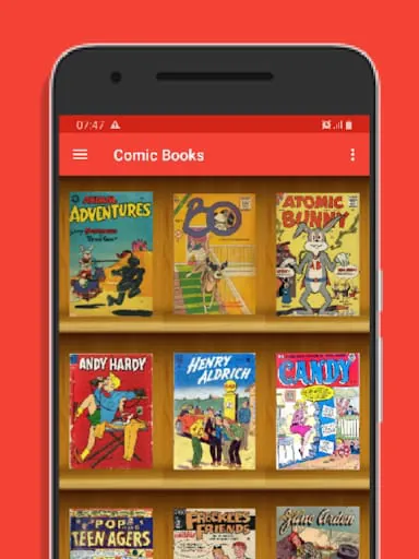 Comic Books - CBZ, CBR Reader
